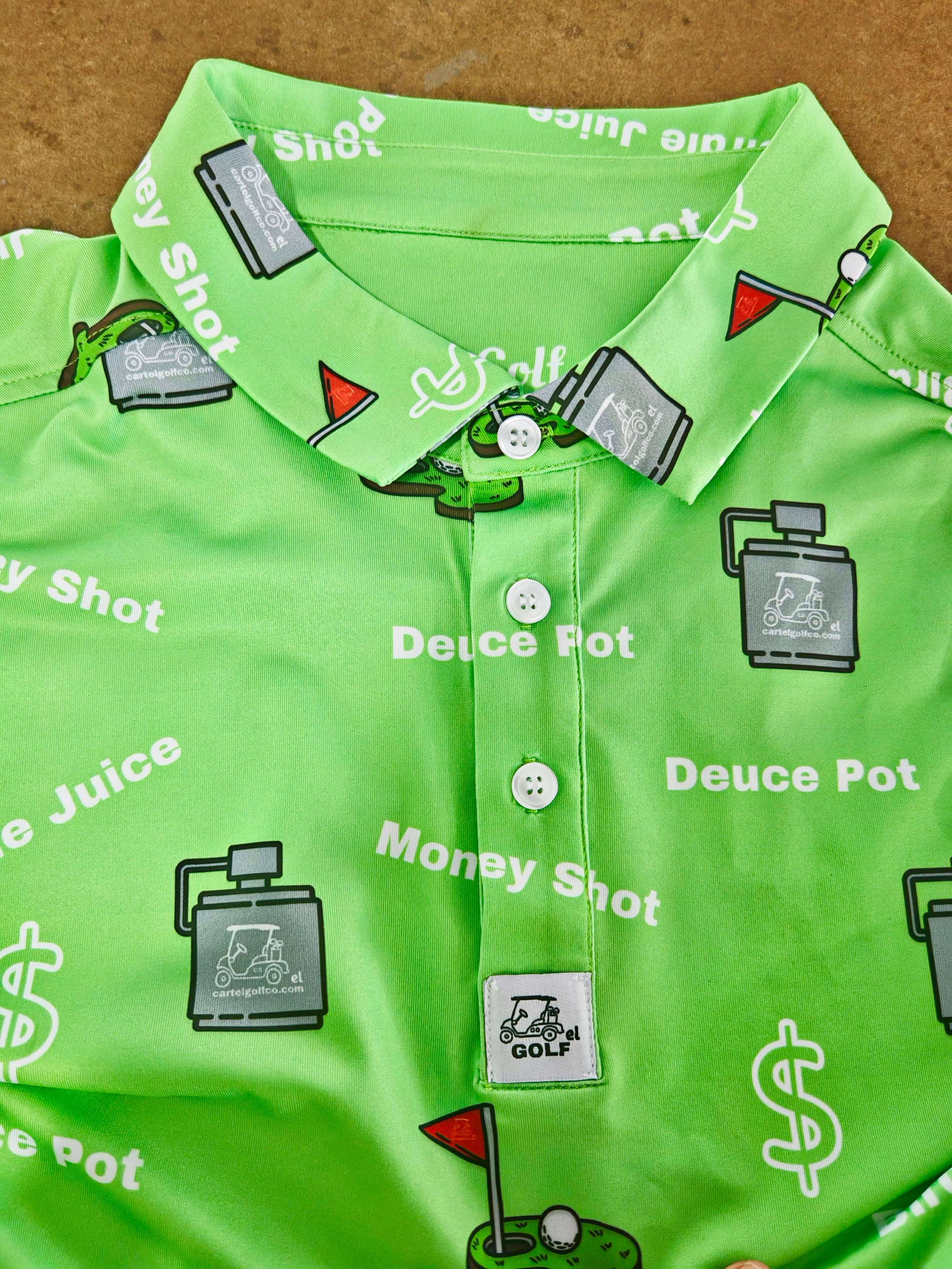 Deuce Pot/Birdie Juice/Money Shot Polo