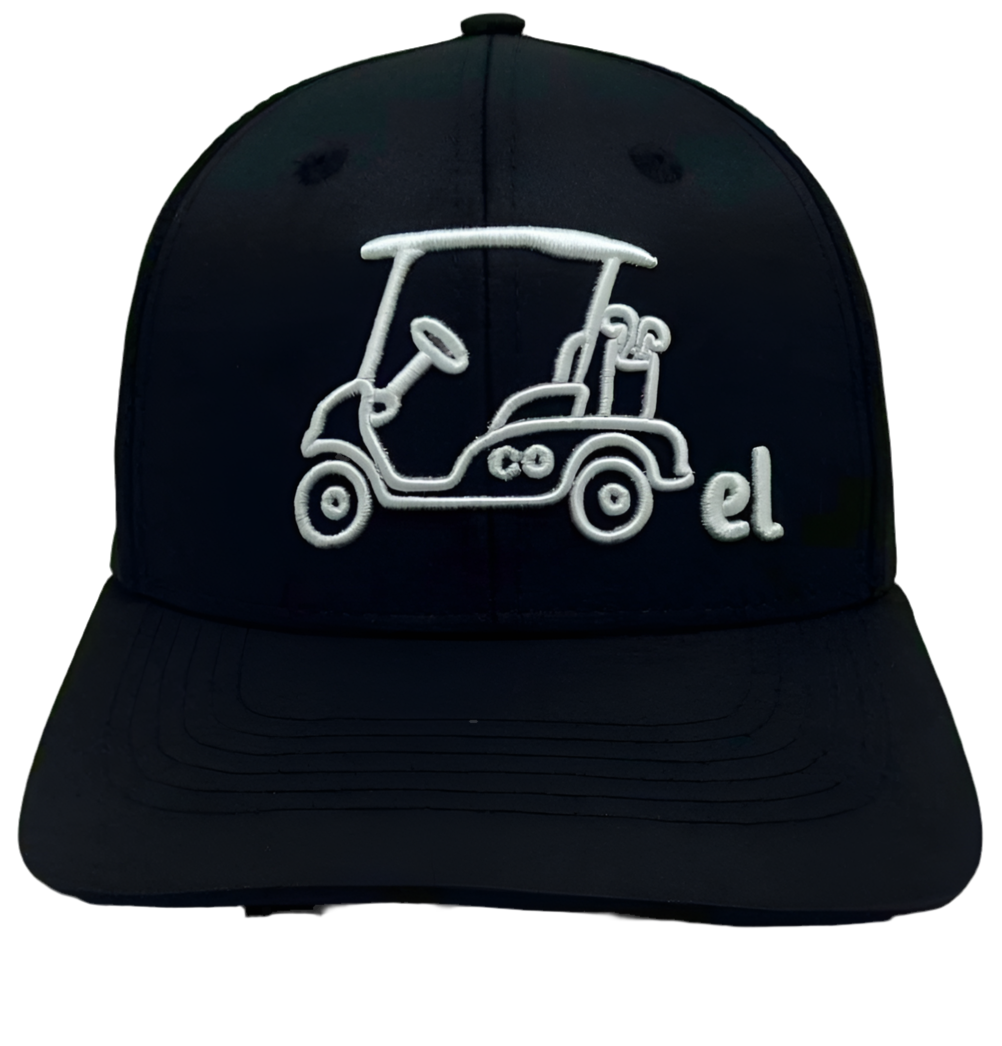 Cartel Golf Signature Black Polyester Hat