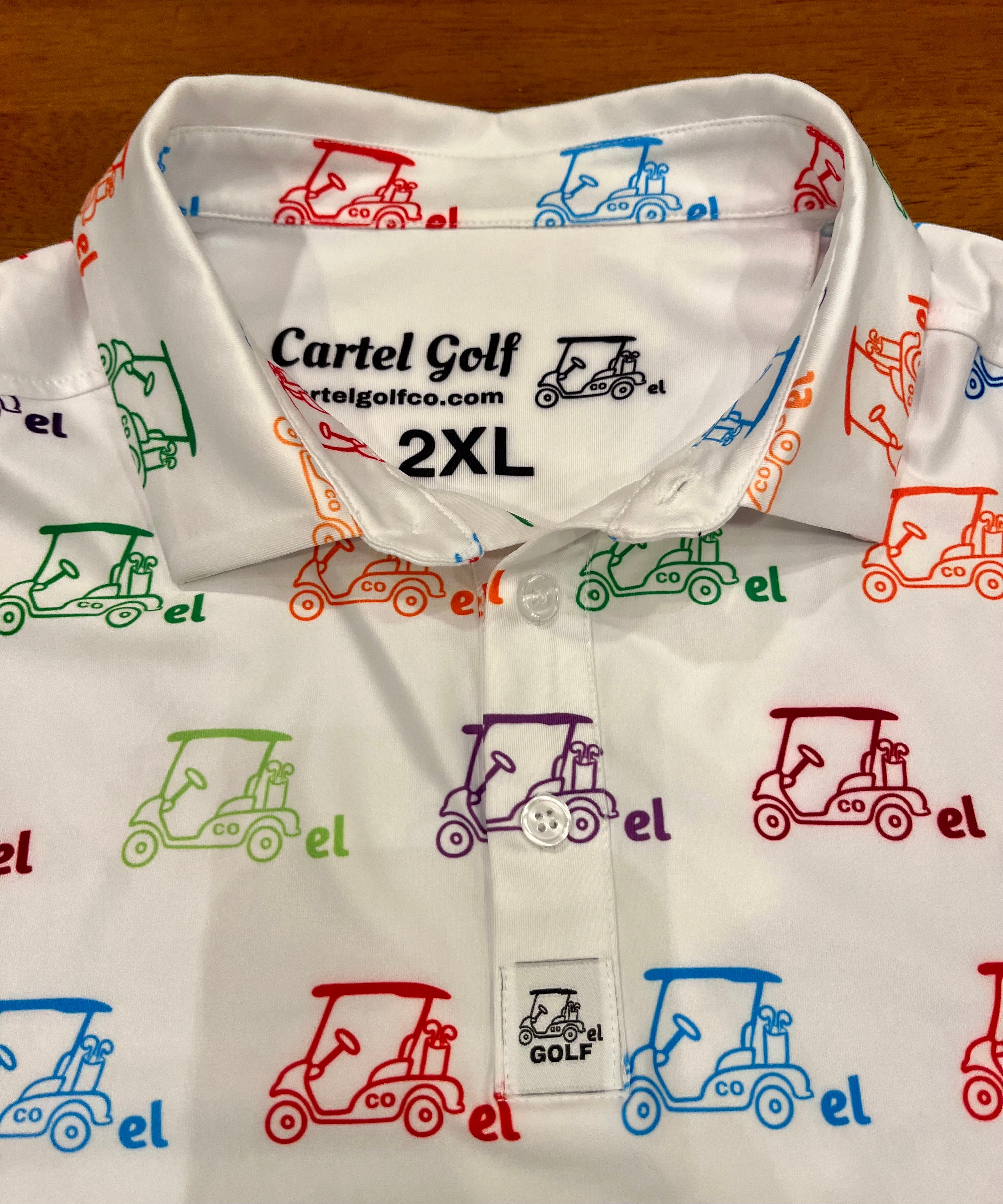 Cartel Golf's Colorful Polo