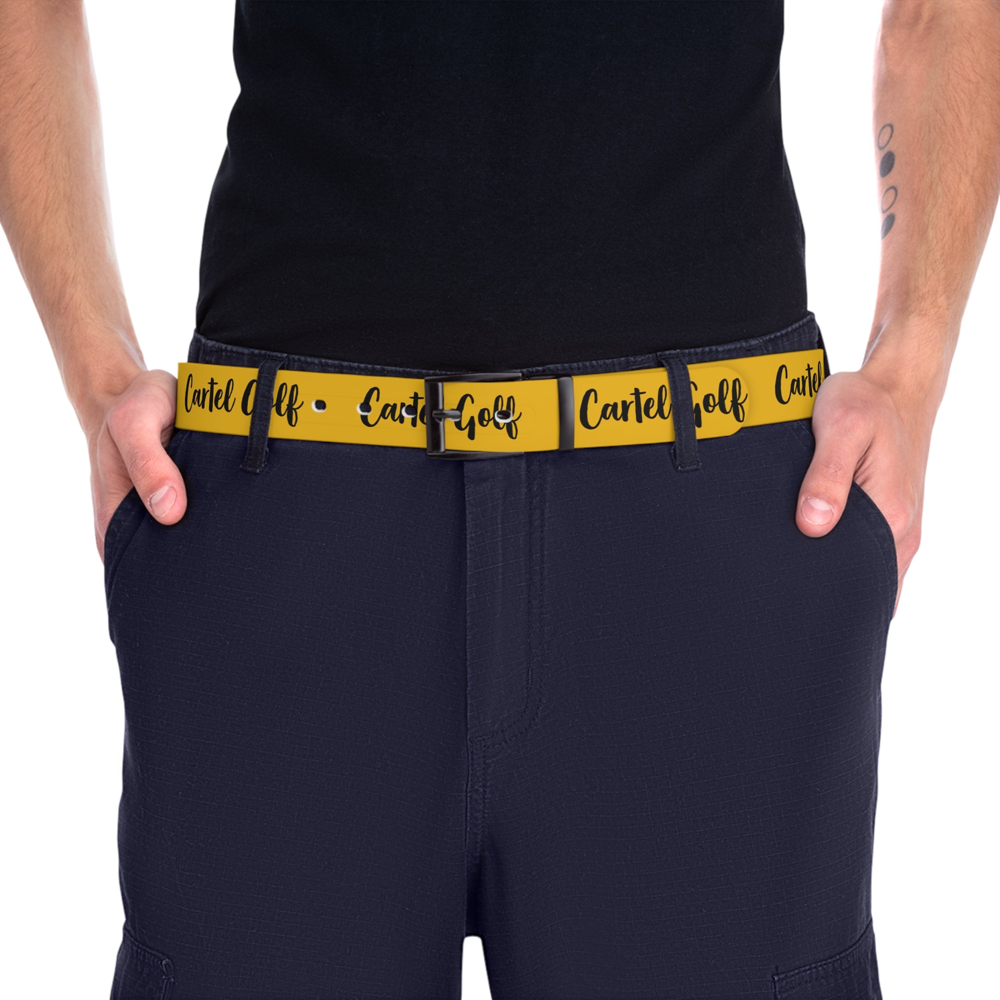 Belt "Cartel Golf" Yellow