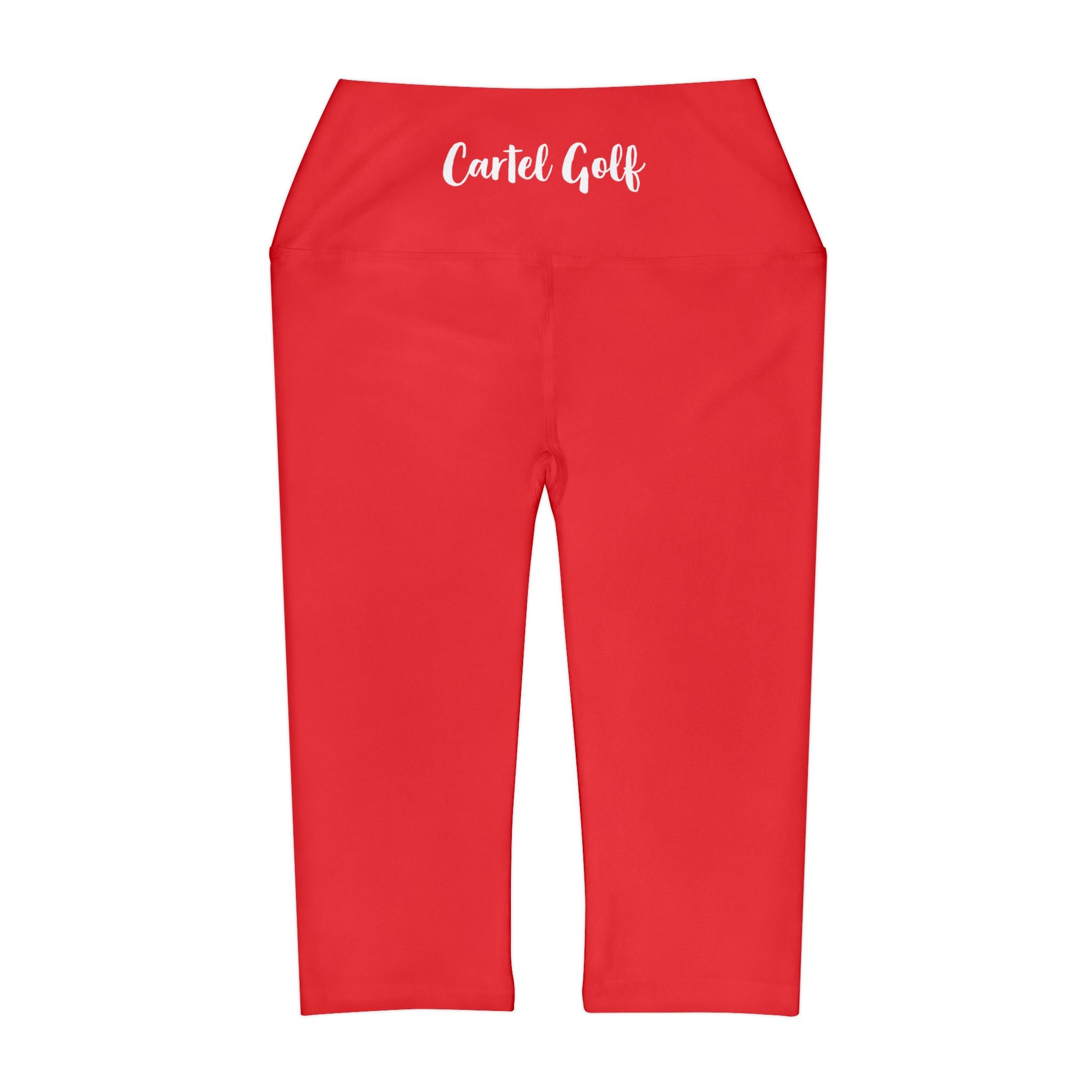 Capri Leggings "Cartel Golf" Red