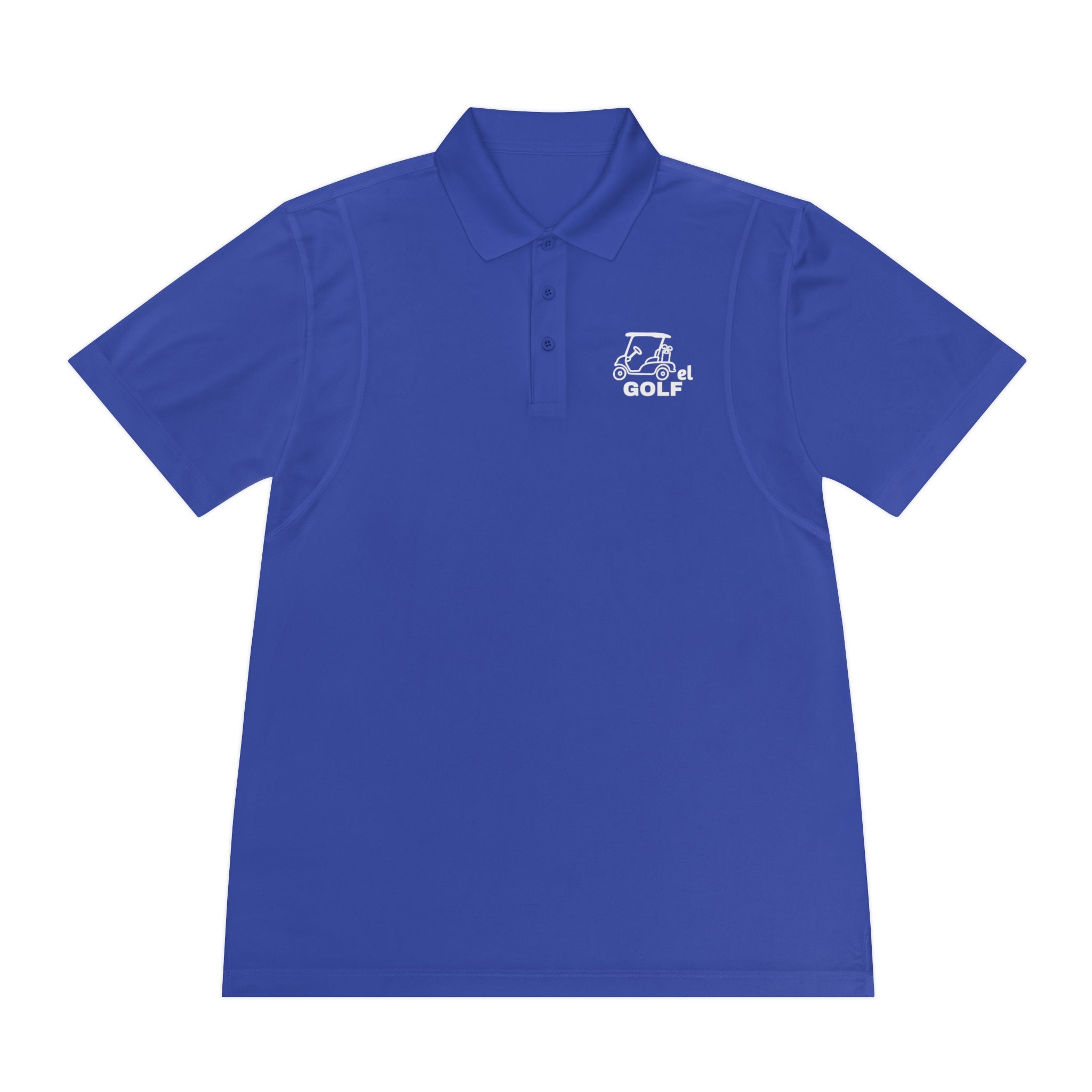 Men's Sport Polo Shirt "Don't Let My Golf Swing"