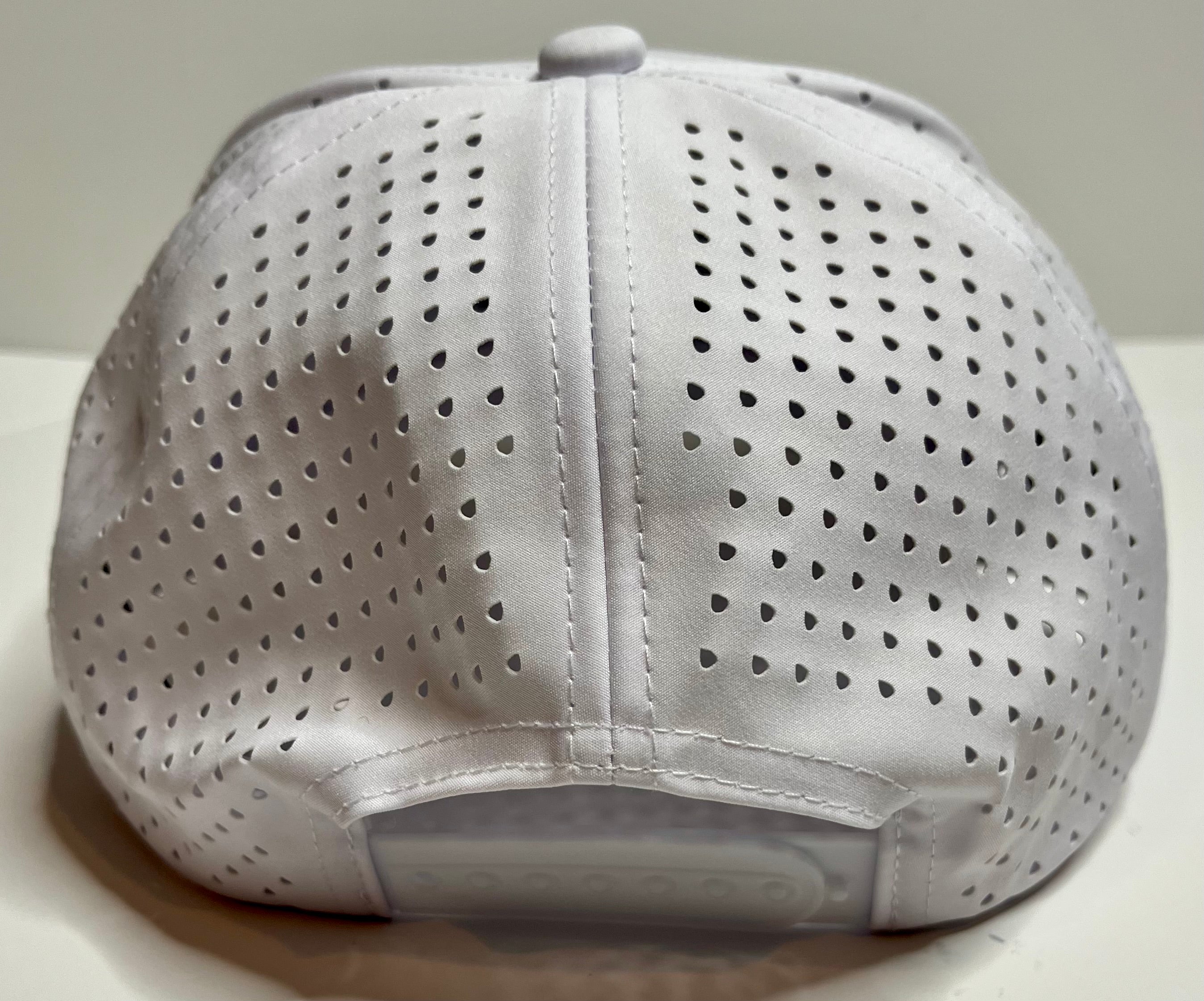 Signature White Polyester Rope Hat