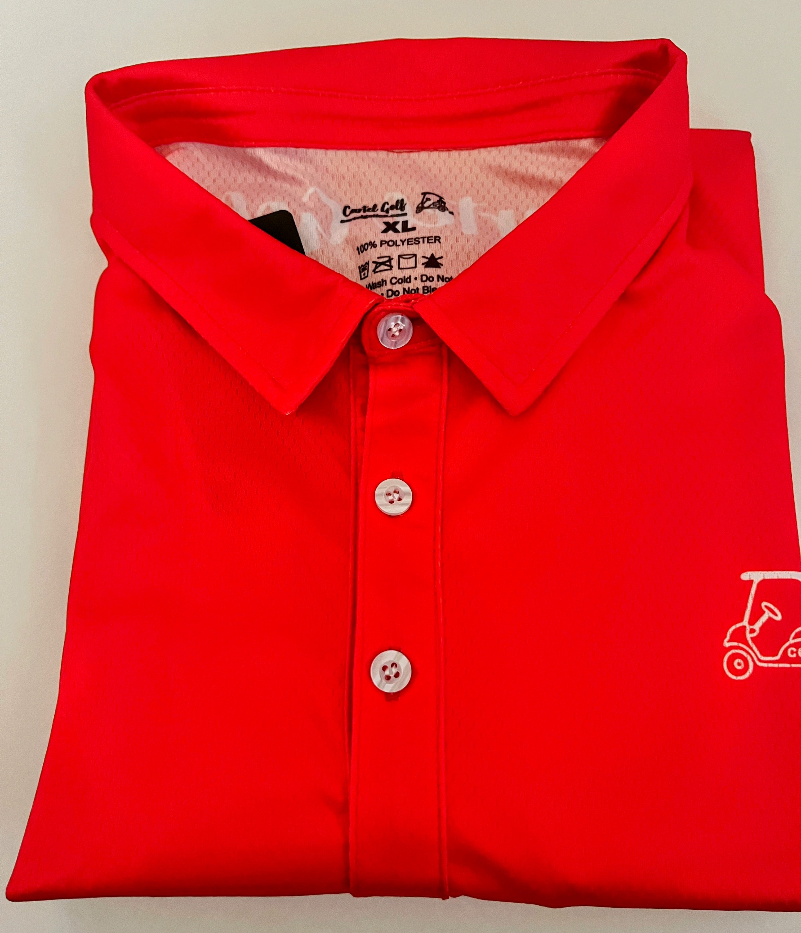 Solid Red Polo