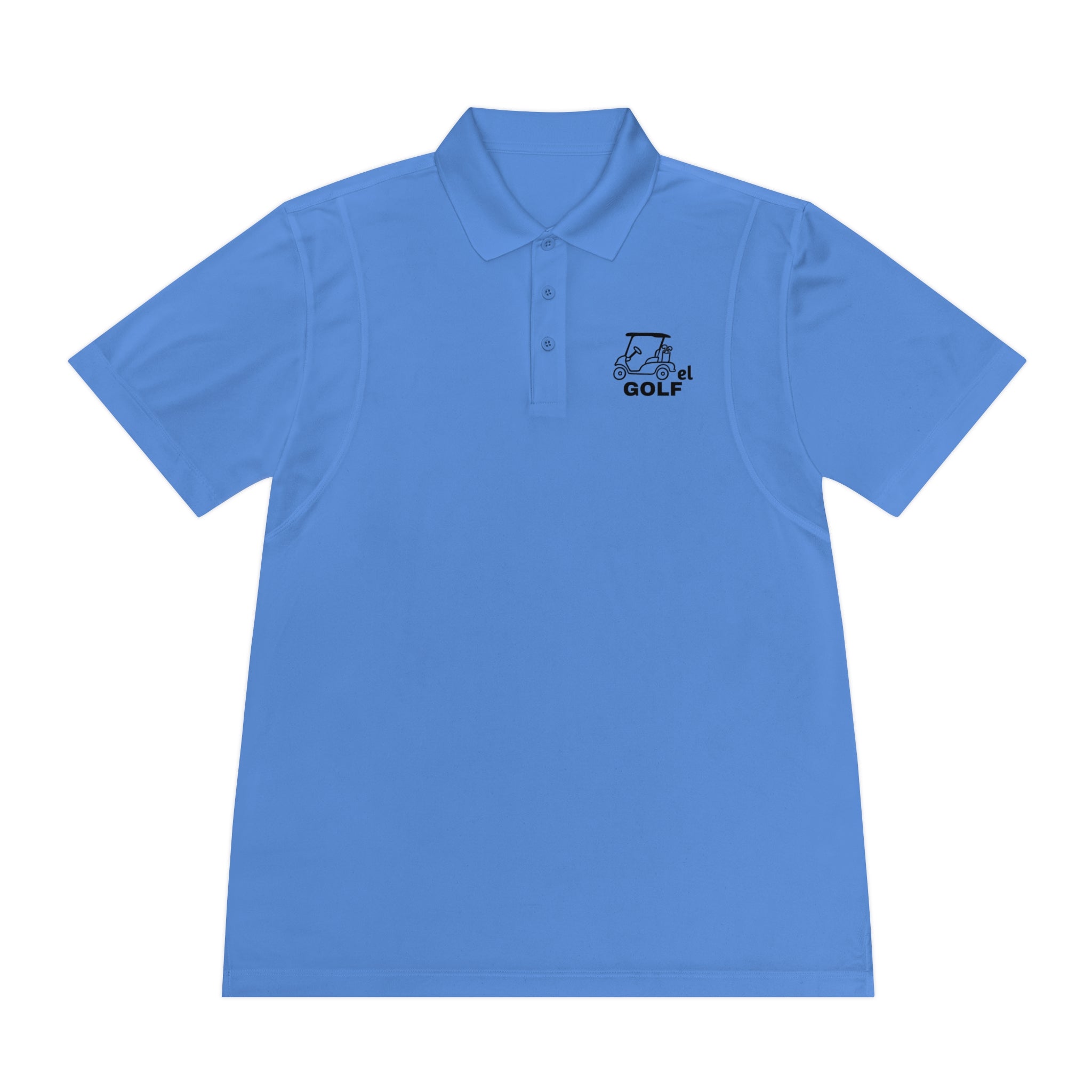 Men's Sport Polo Shirt "Don't Let My Golf Swing"