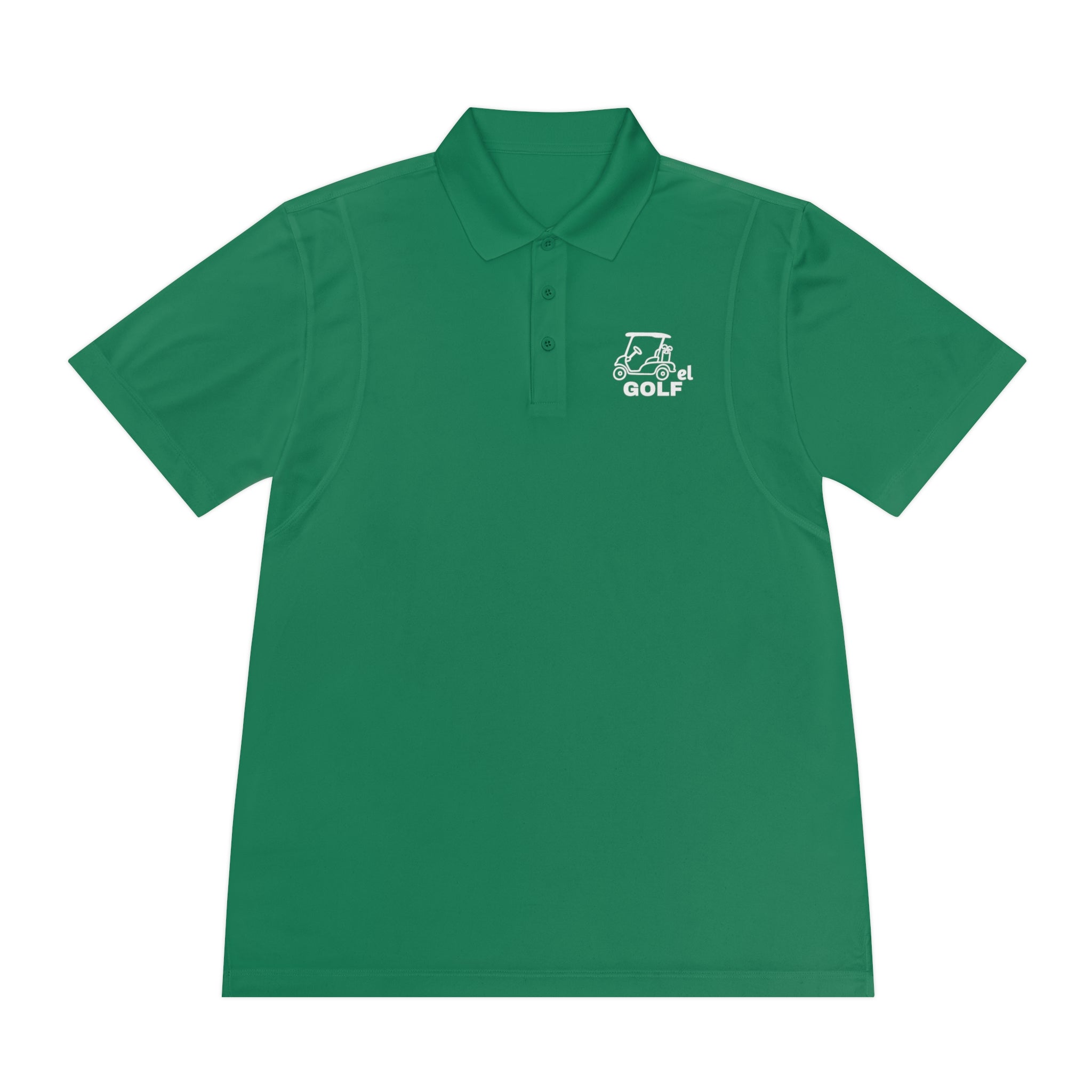 Men's Sport Polo Shirt "Don't Let My Golf Swing"