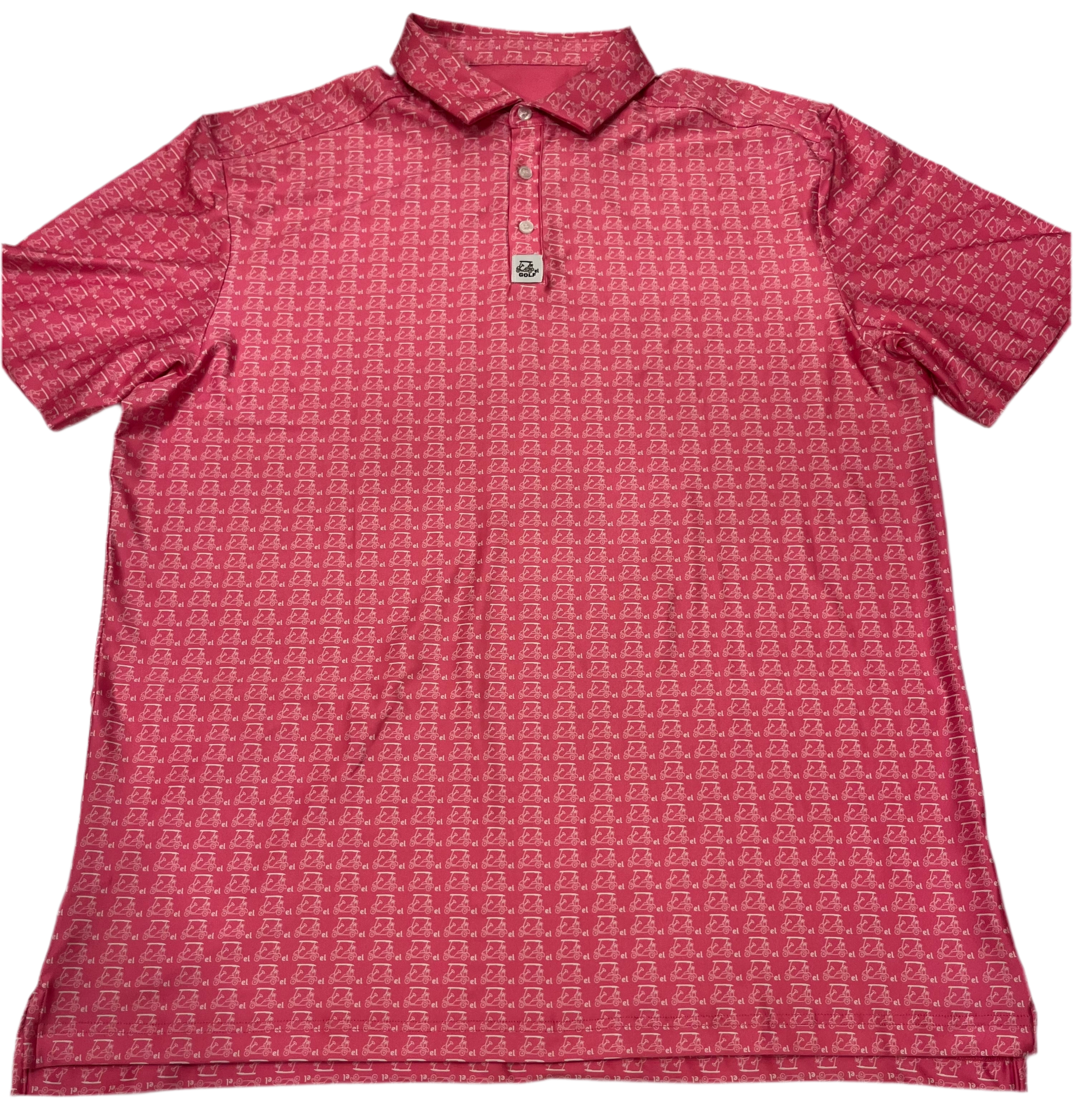 Cartel Golf's Pink Polo