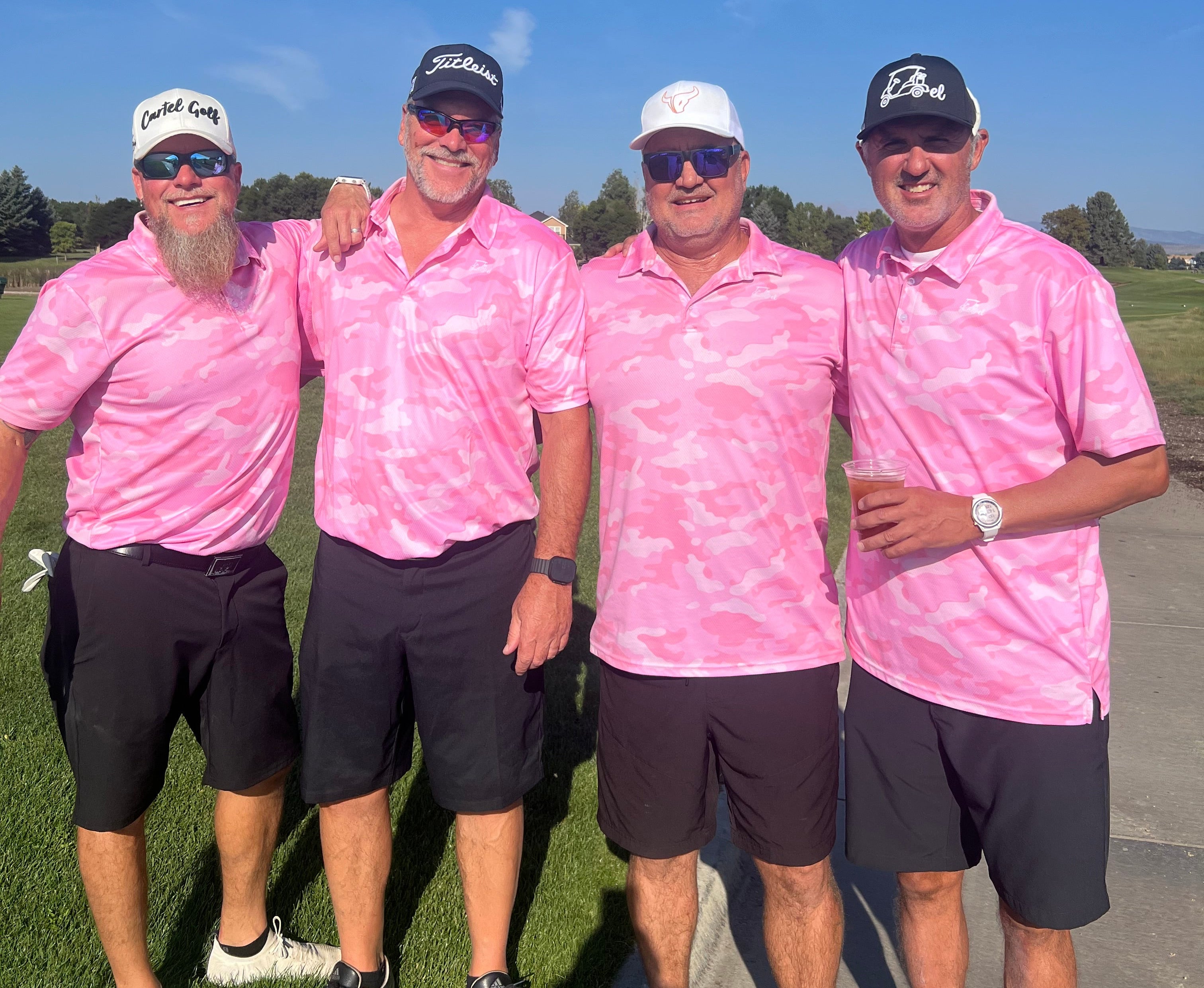 Pink Camo Polo