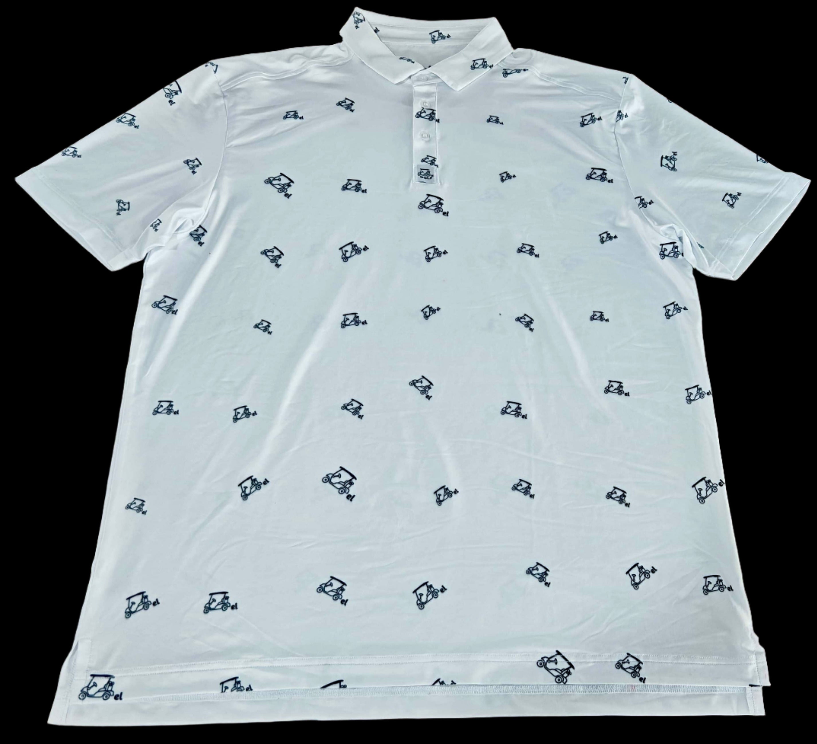 Cartel Golf's Signature White Polo