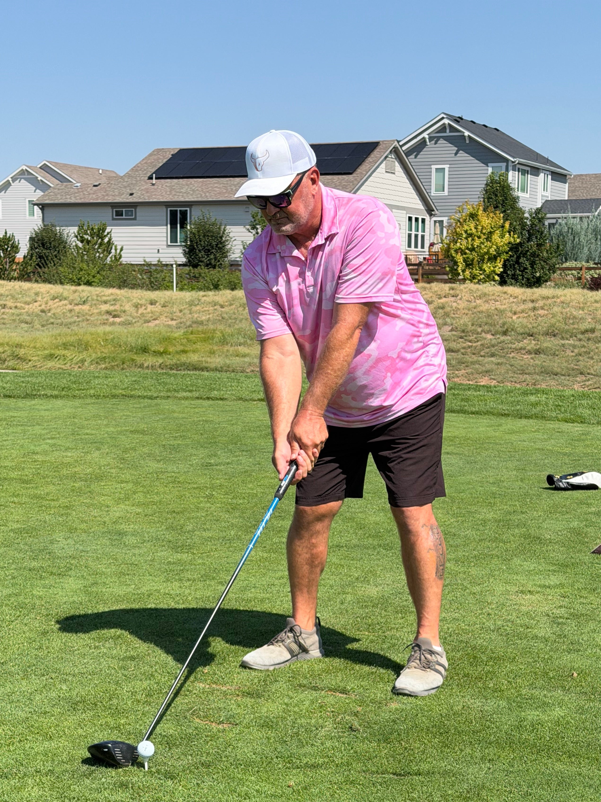 Pink Camo Polo
