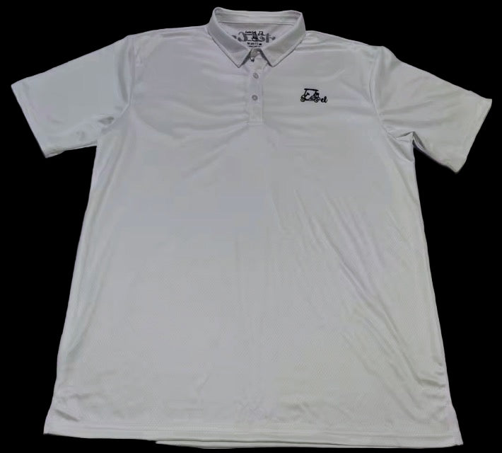 Solid White Polo