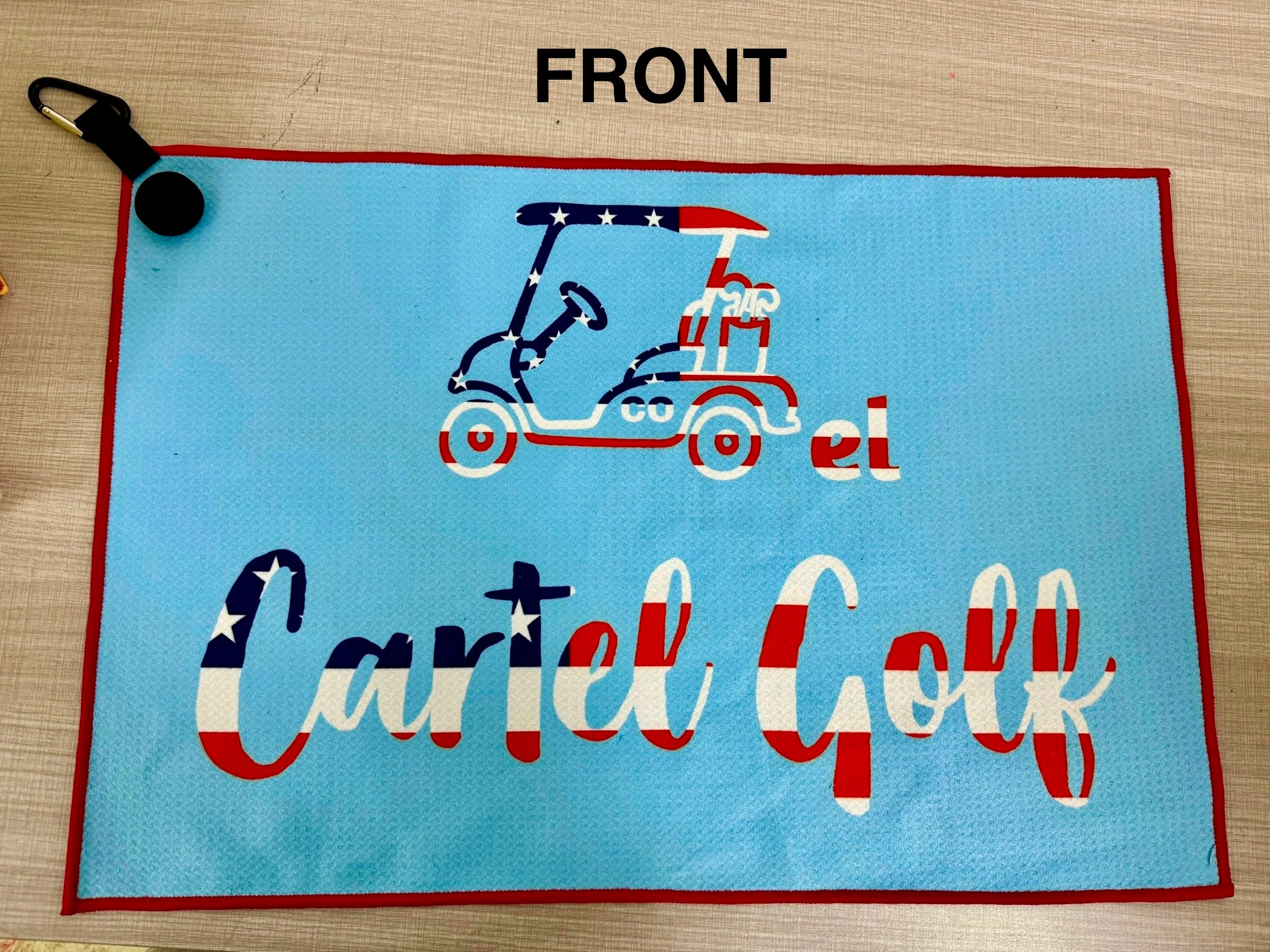 Cartel Golf USA Magnet Towel