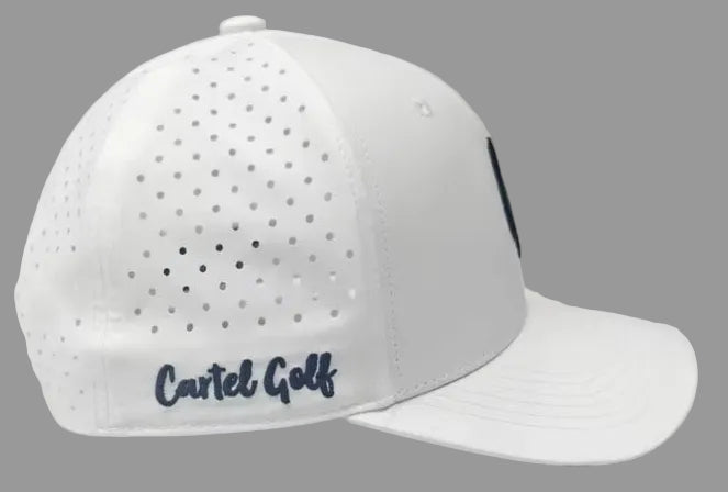 White "CG" Polyester Hat