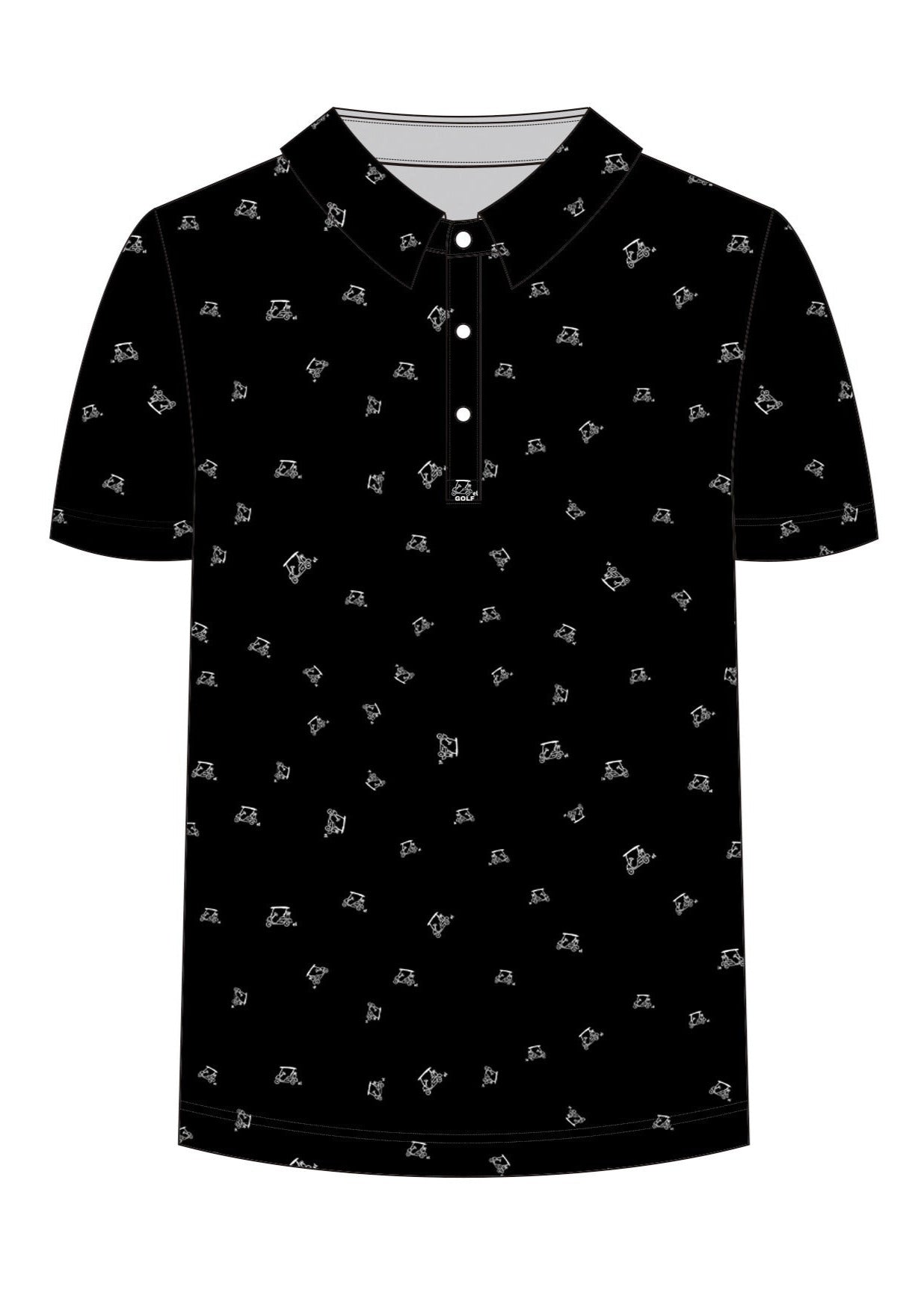 Cartel Golf's Signature Black Polo