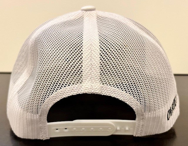 White "Cartel Golf" Snapback Trucker Hat