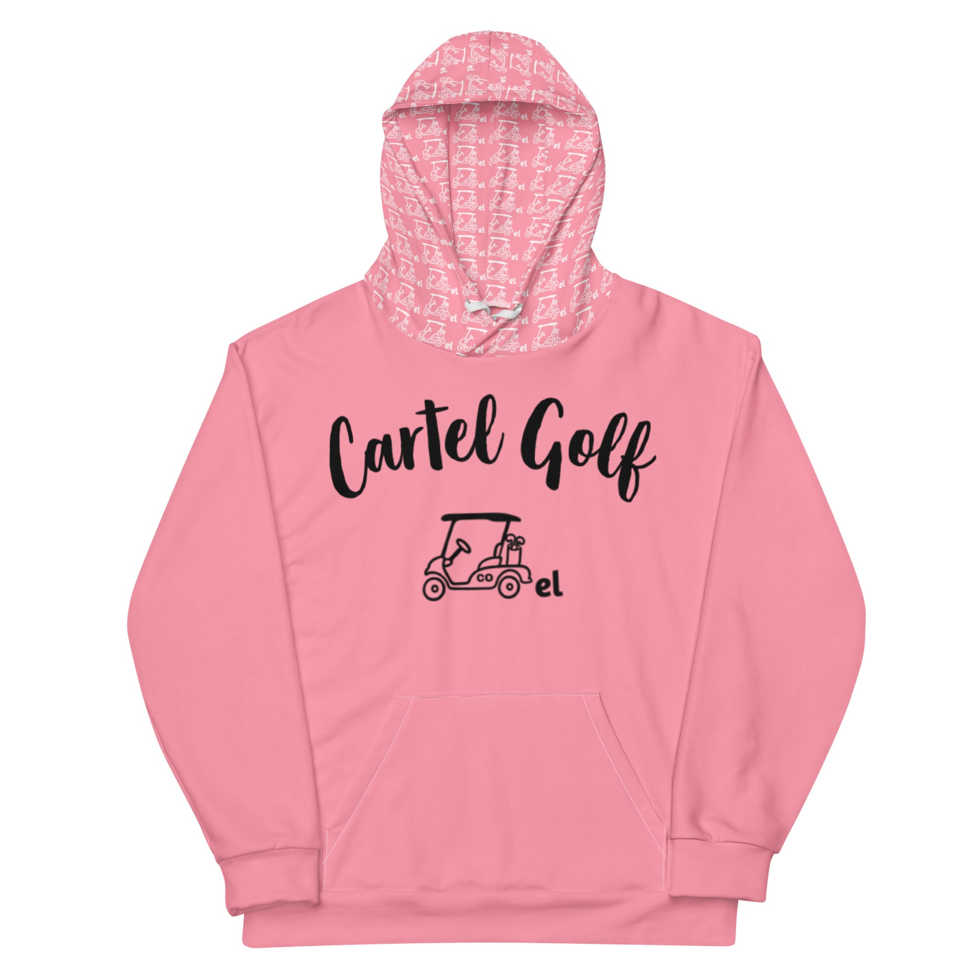 Unisex Hoodie "Cartel Golf Pink"