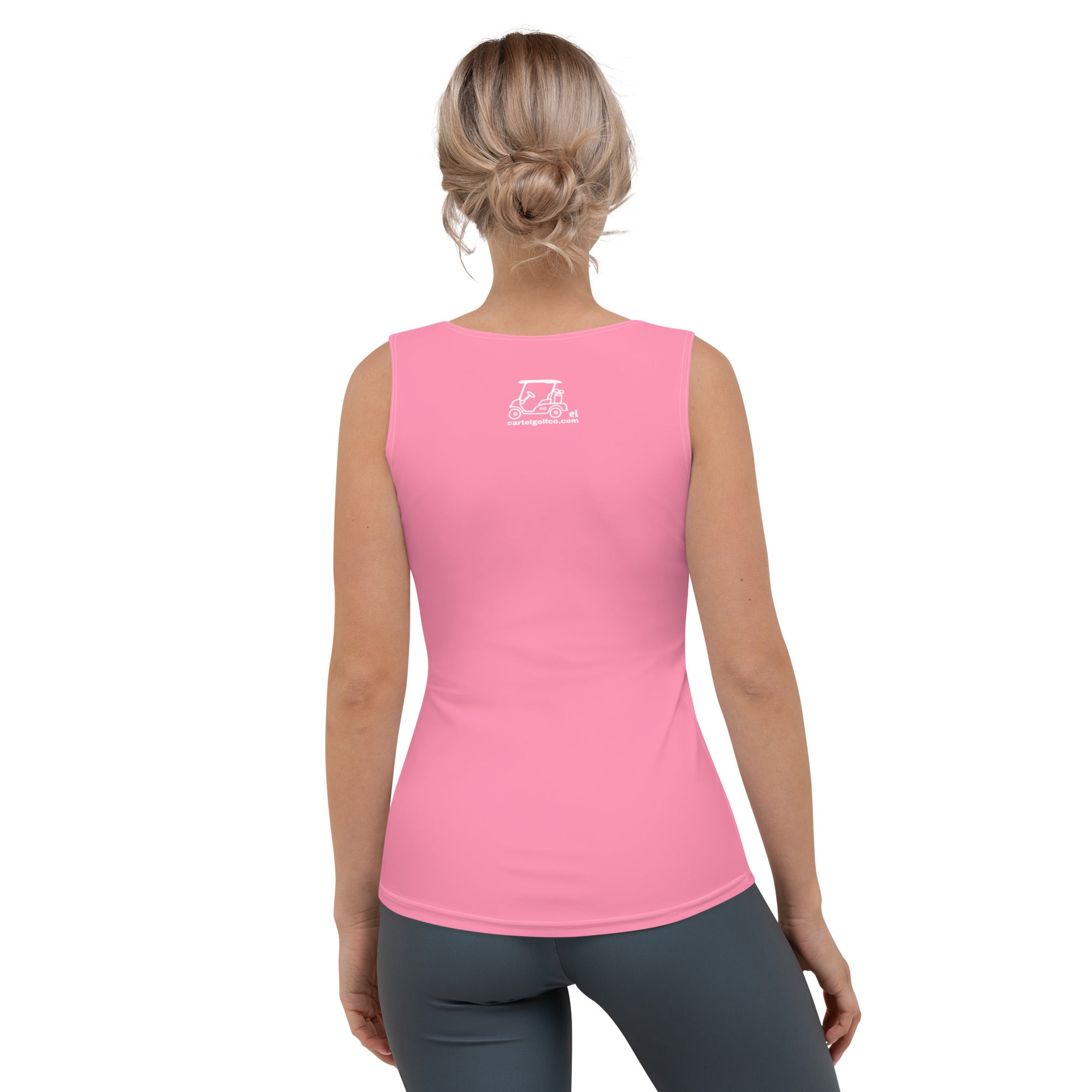 Women's Pink Tank Top "Cartel Golf"