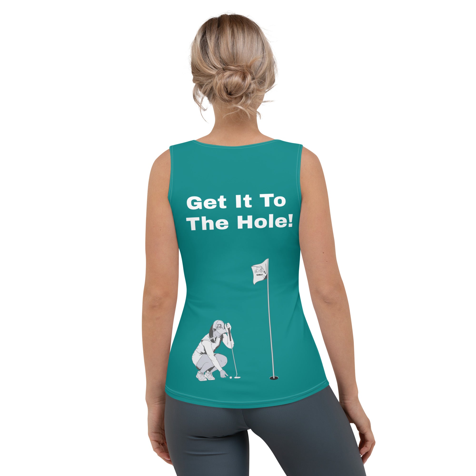 Women's Tank Top "Get it to the Hole!"