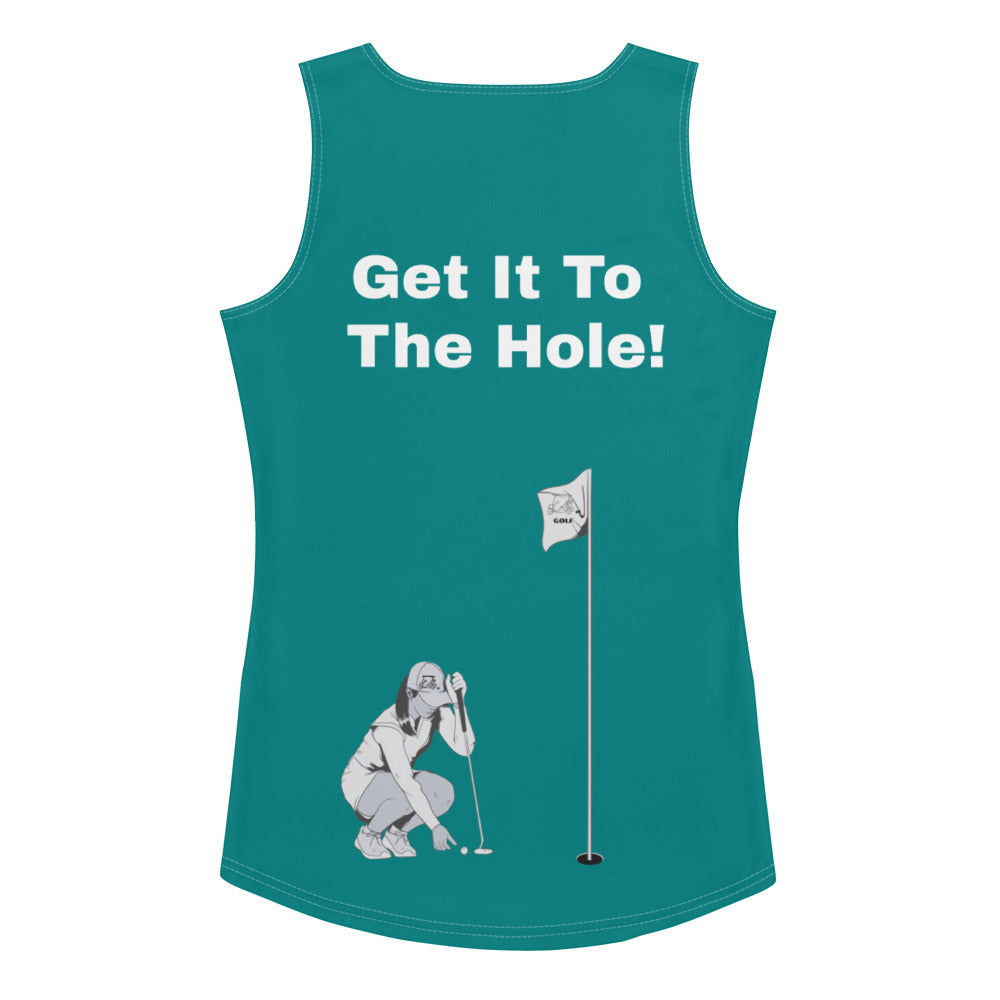 Women's Tank Top "Get it to the Hole!"