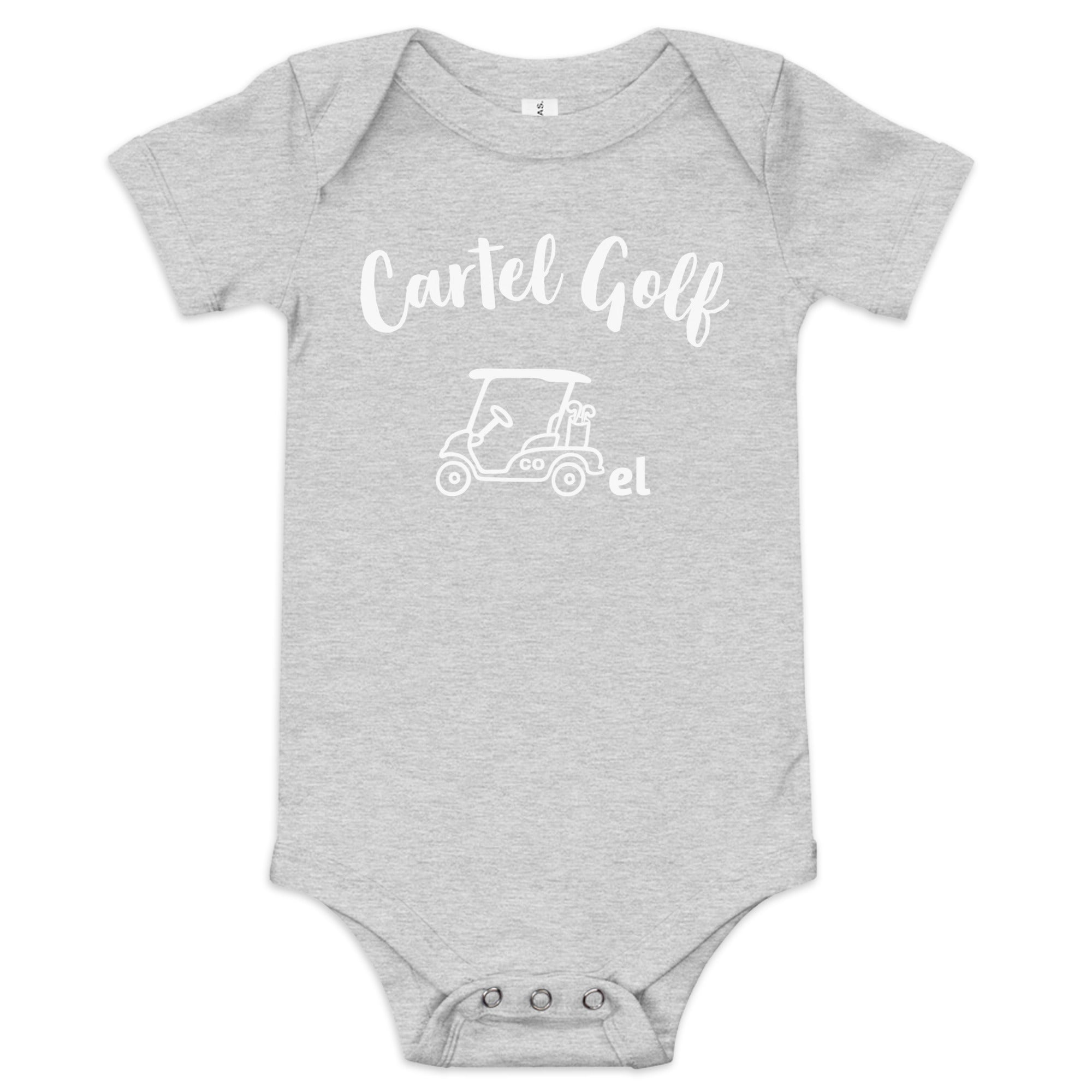 Baby short sleeve one piece "Cartel Golf"