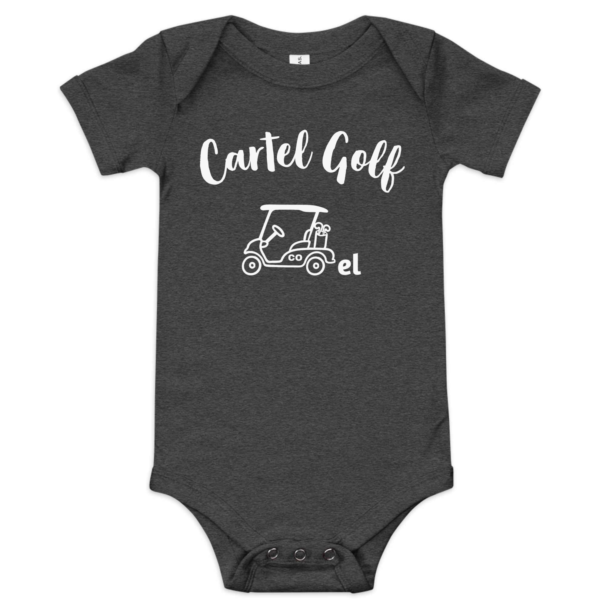 Baby short sleeve one piece "Cartel Golf"