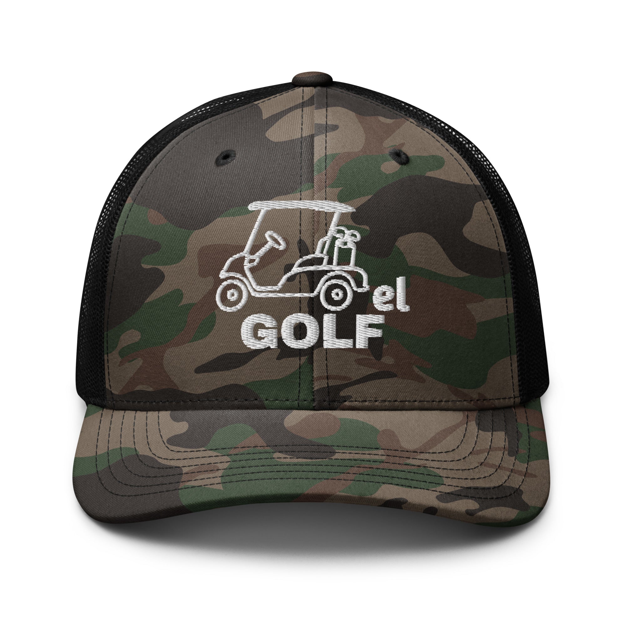 Camouflage trucker hat "Cartel Golf"