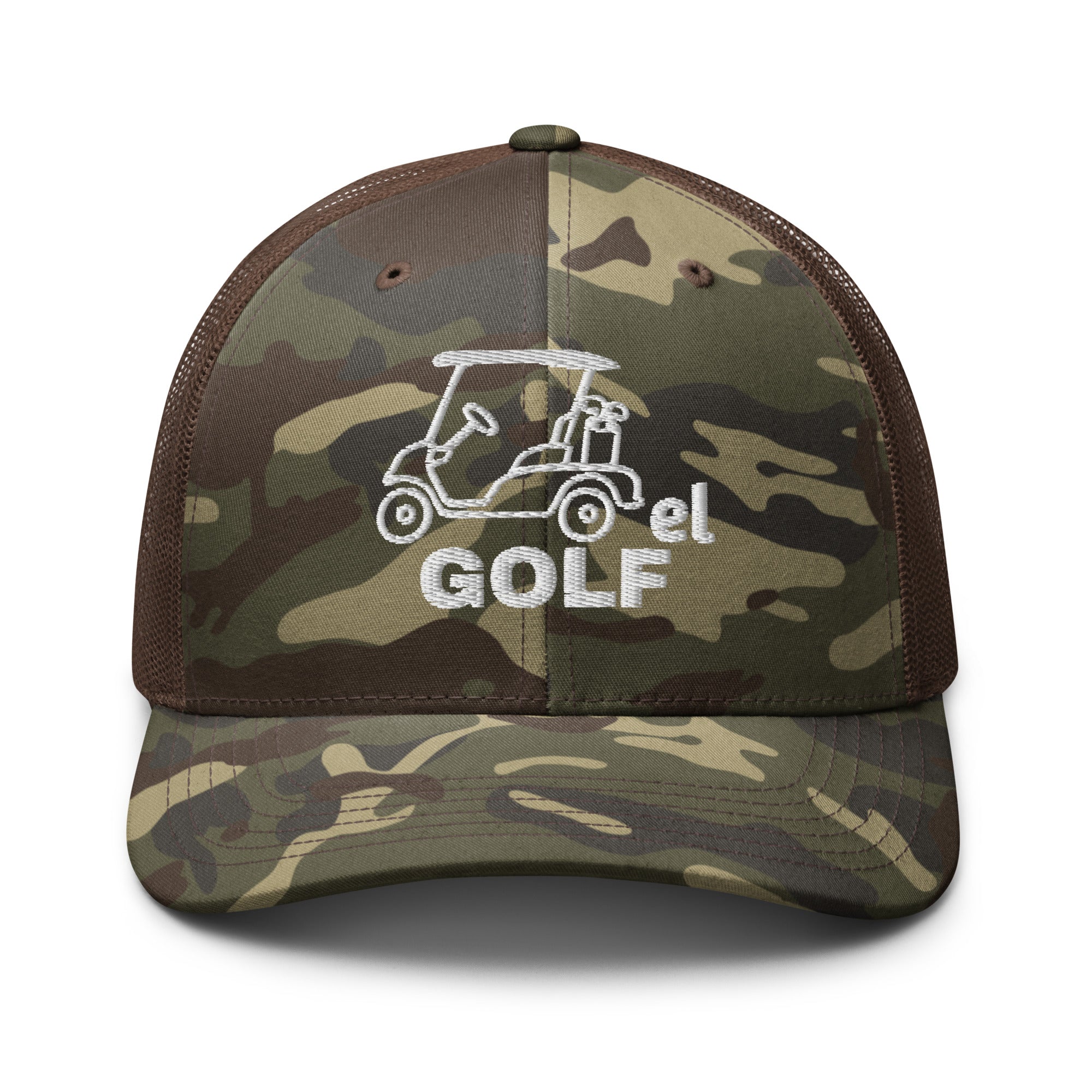 Camouflage trucker hat "Cartel Golf"