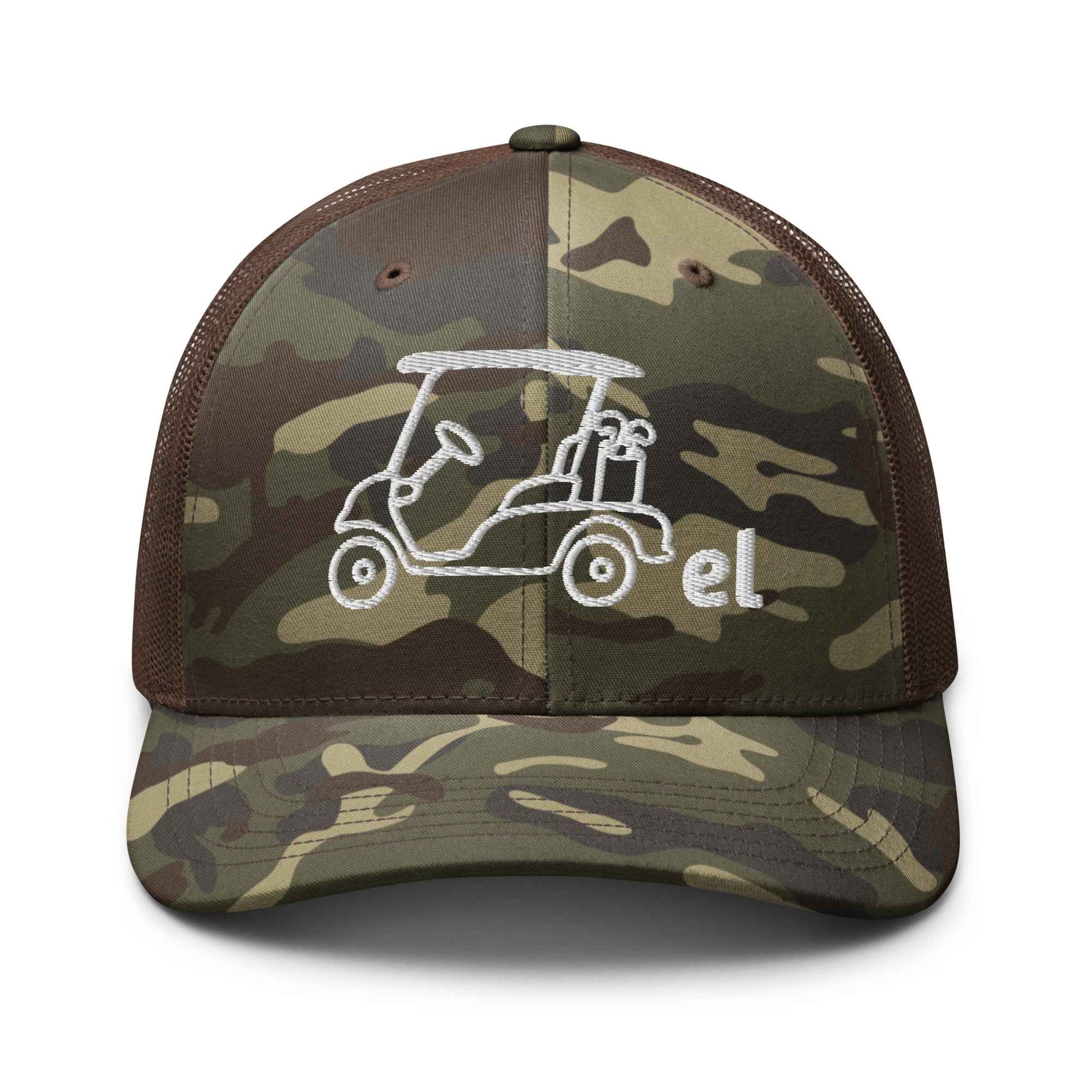 Camouflage trucker hat "Cartel Golf"