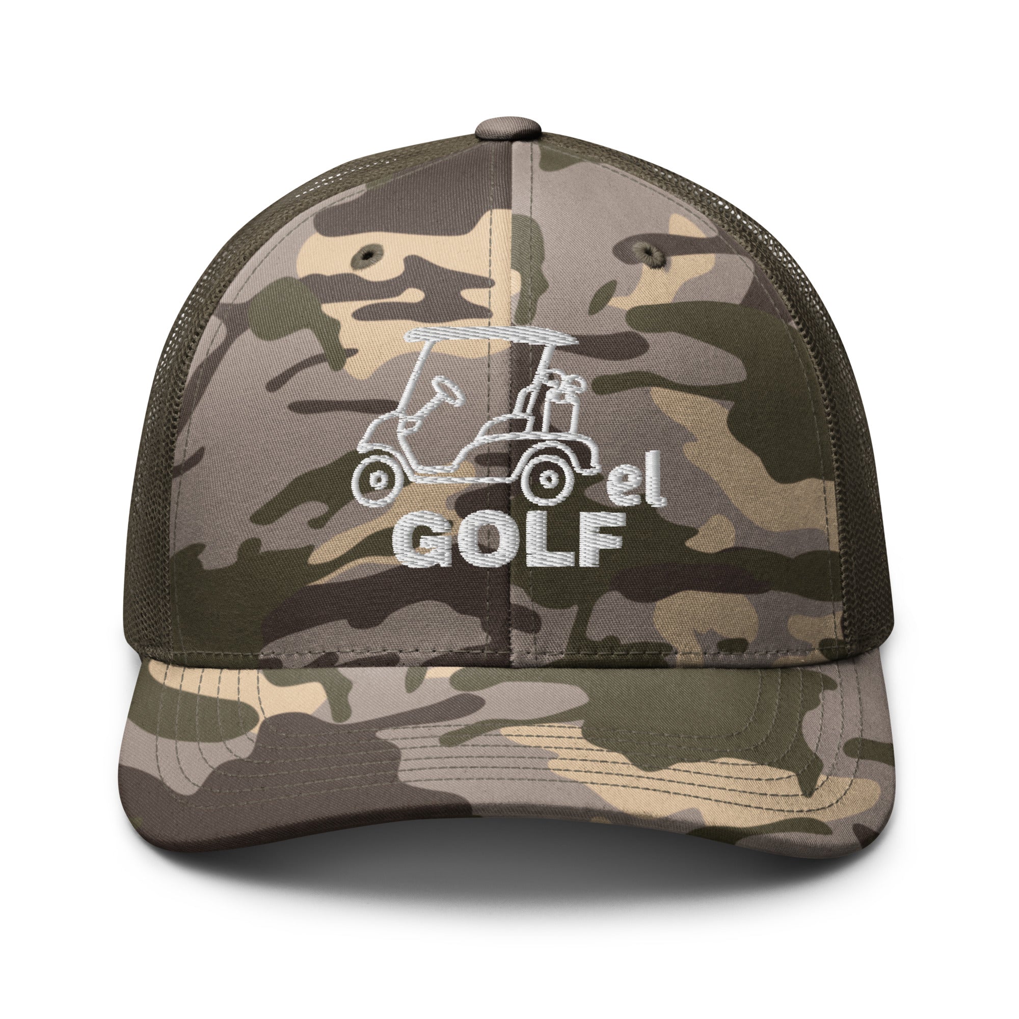 Camouflage trucker hat "Cartel Golf"