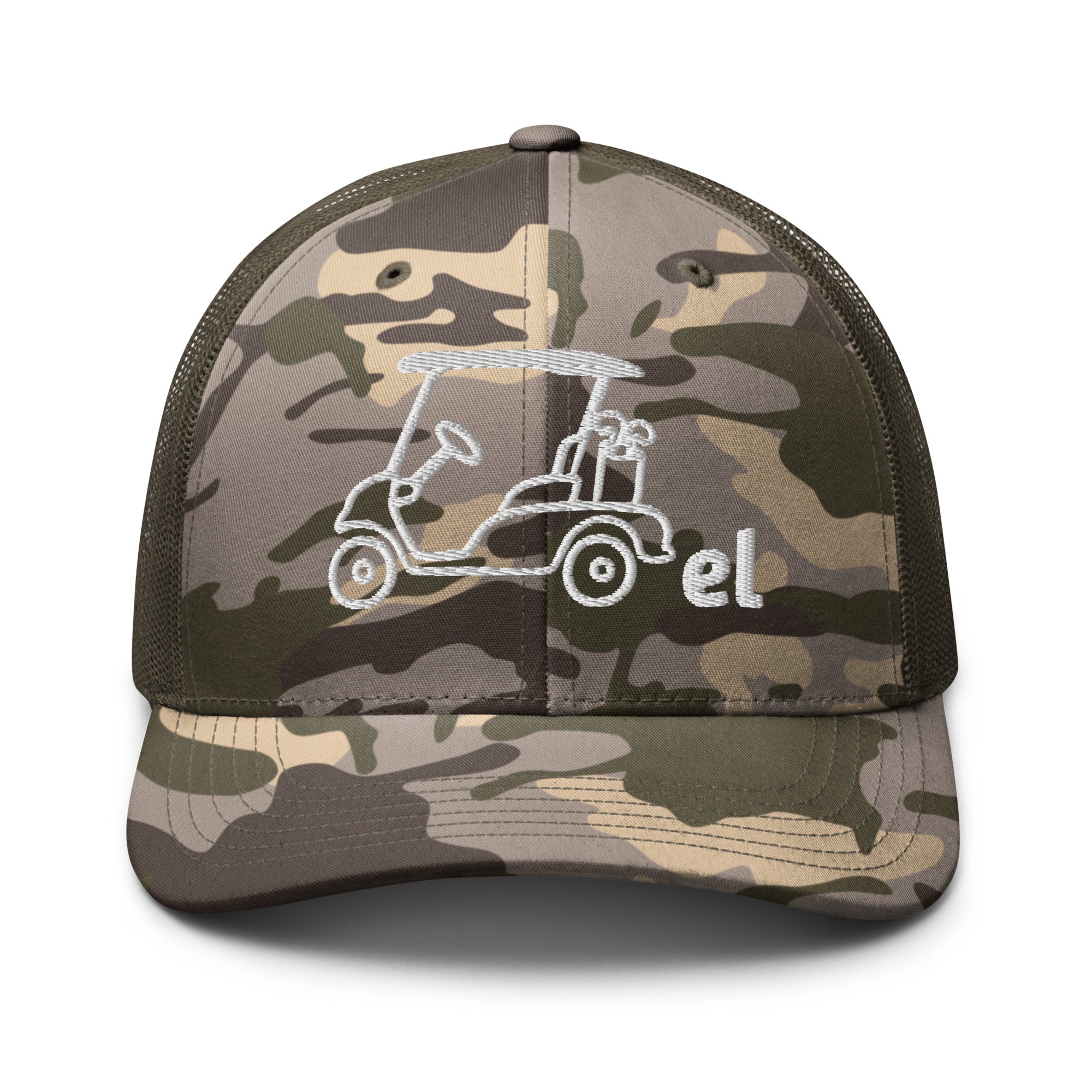 Camouflage trucker hat "Cartel Golf"