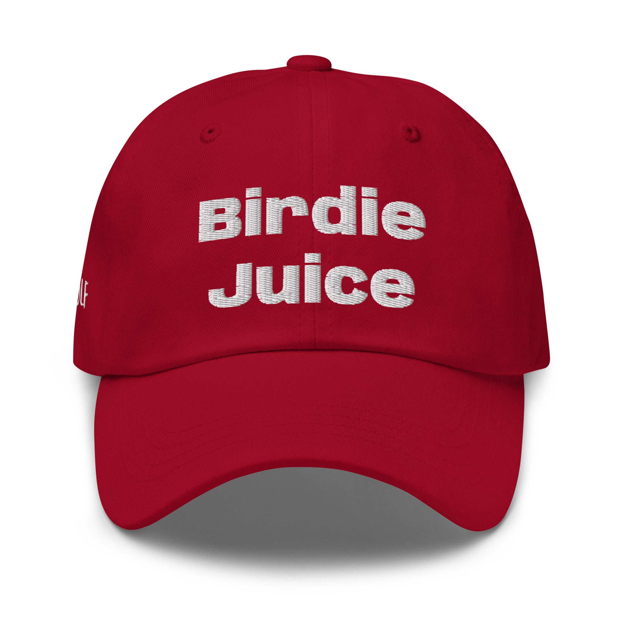 Dad hat "Birdie Juice"