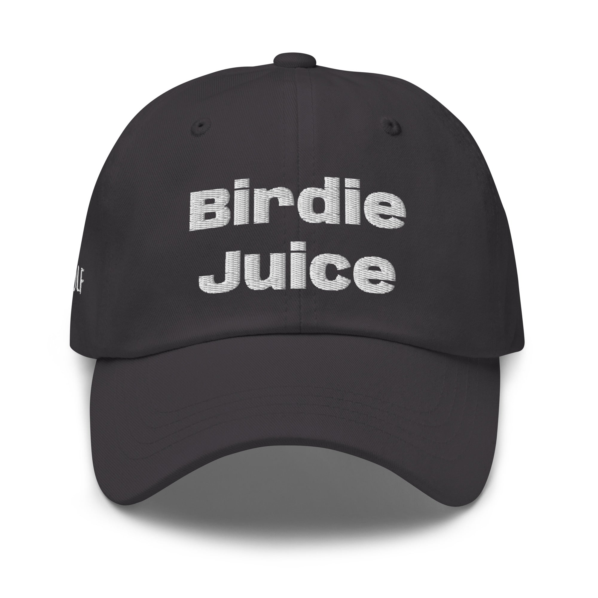 Dad hat "Birdie Juice"