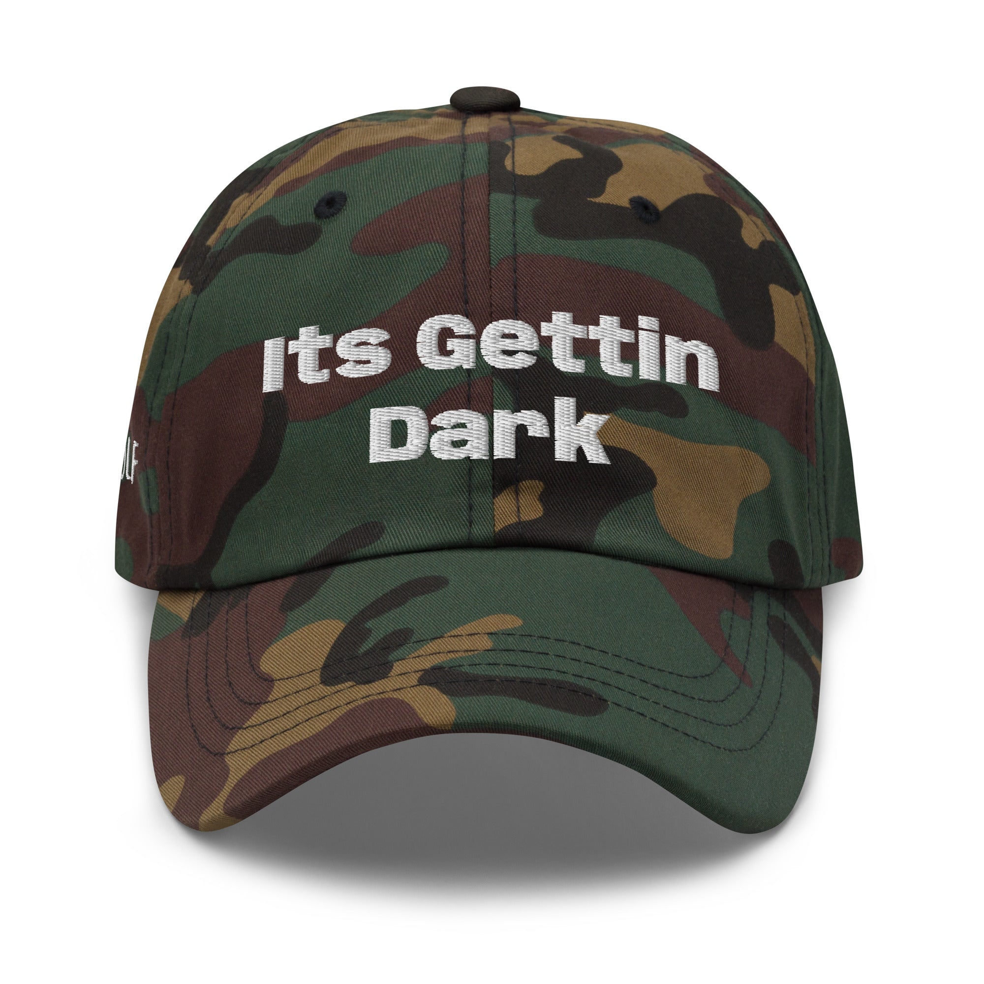 Dad hat “Its Gettin Dark”