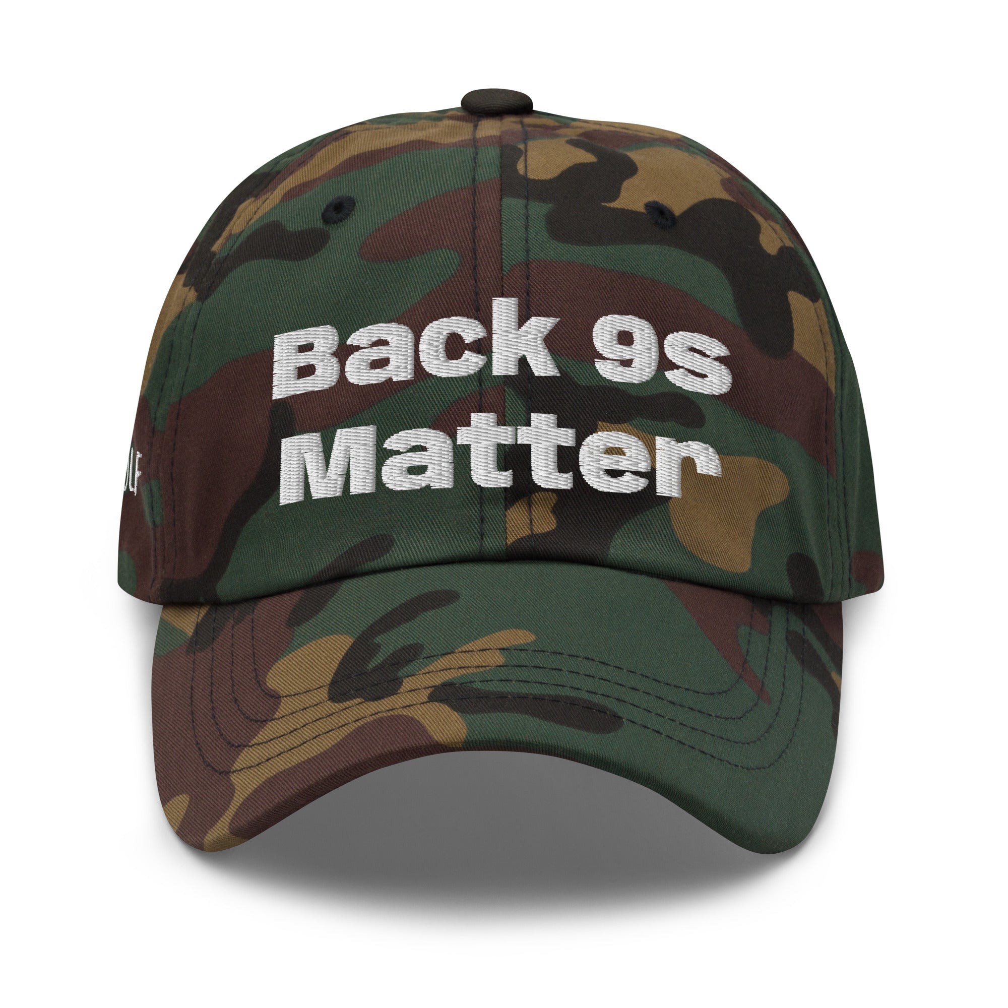 Dad hat "Back 9s Matter"