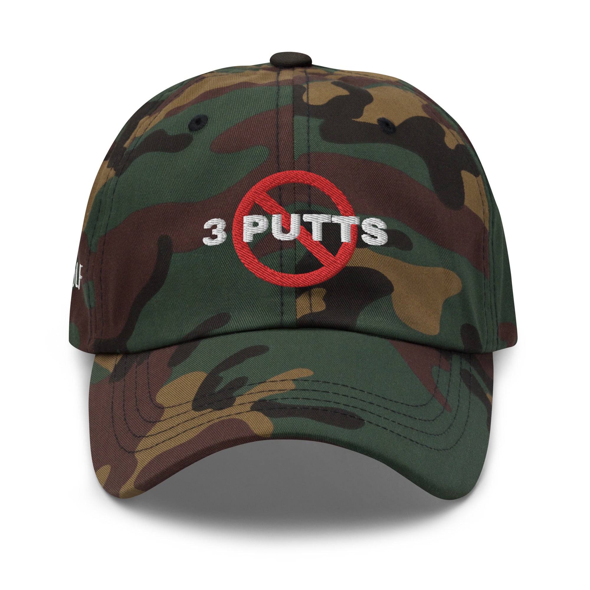 Dad hat "No 3 Putts"