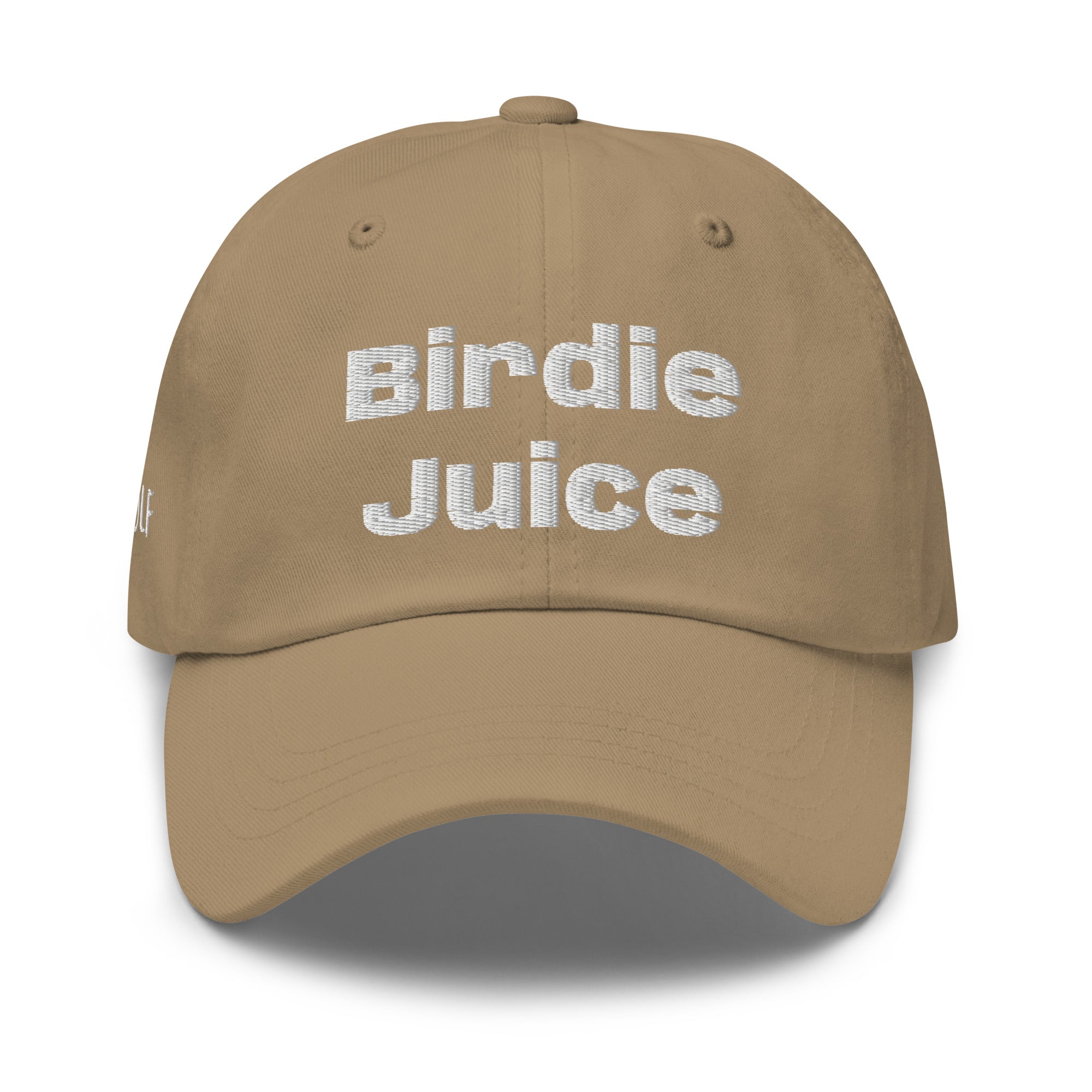 Dad hat "Birdie Juice"