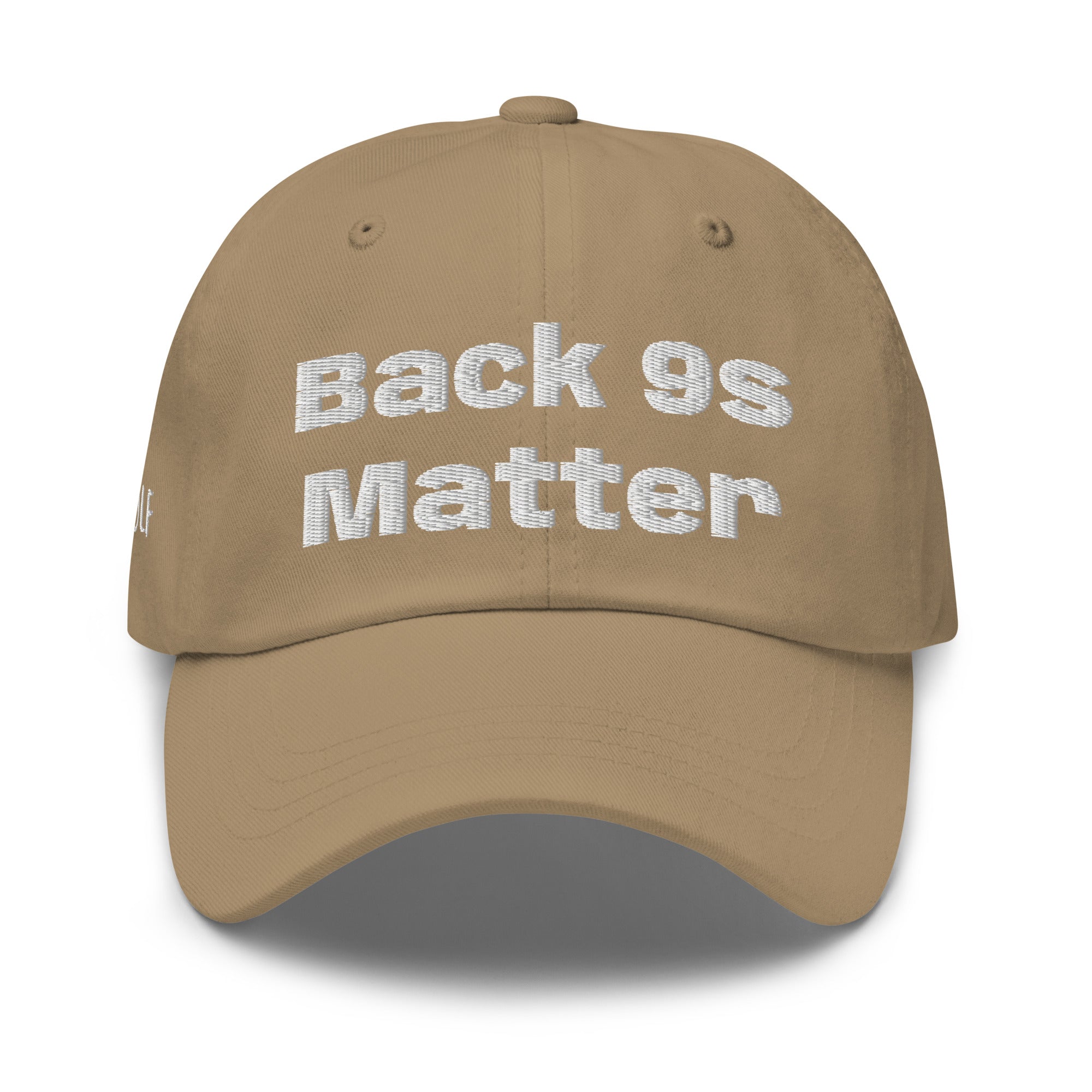 Dad hat "Back 9s Matter"