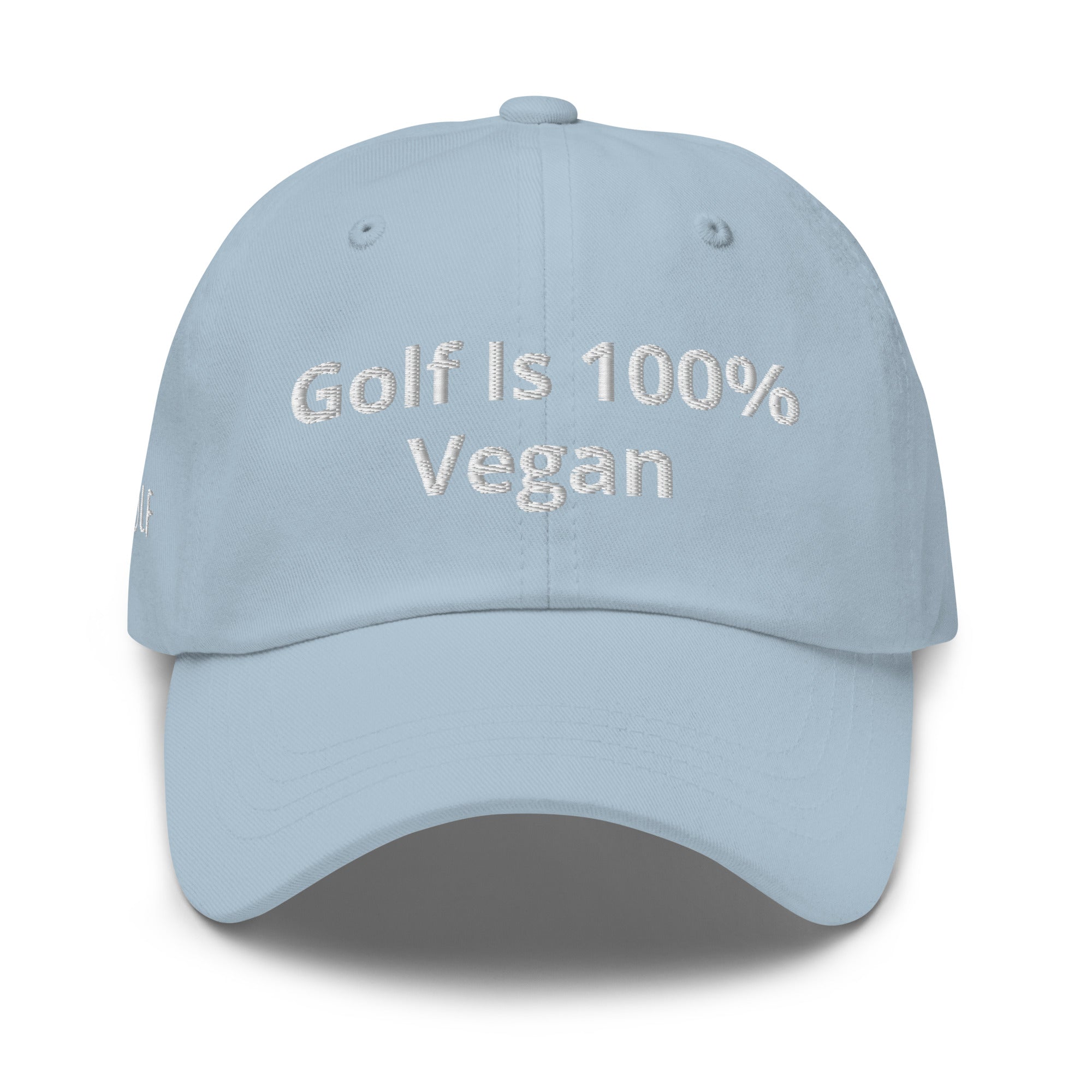 Dad hat “Vegan”