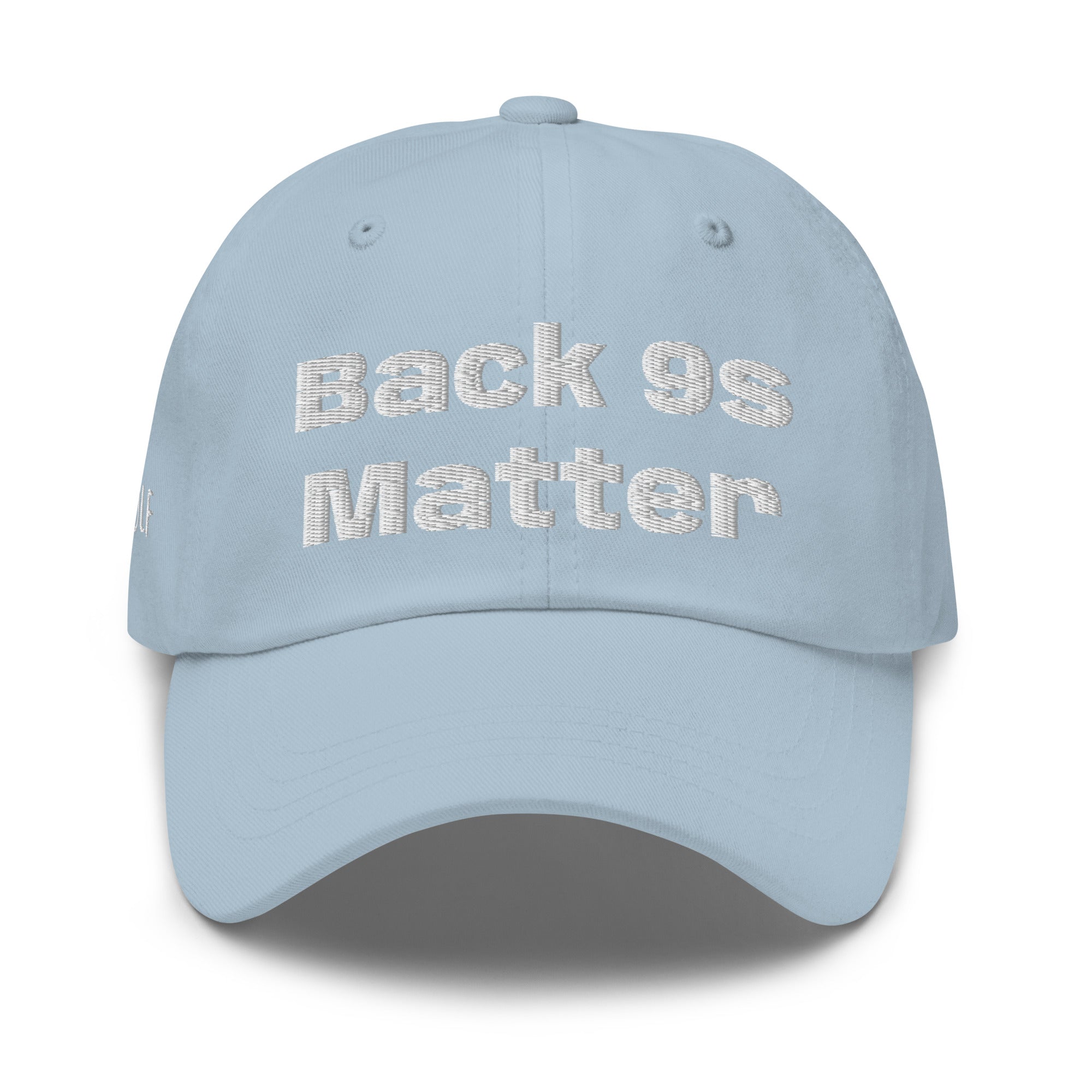 Dad hat "Back 9s Matter"