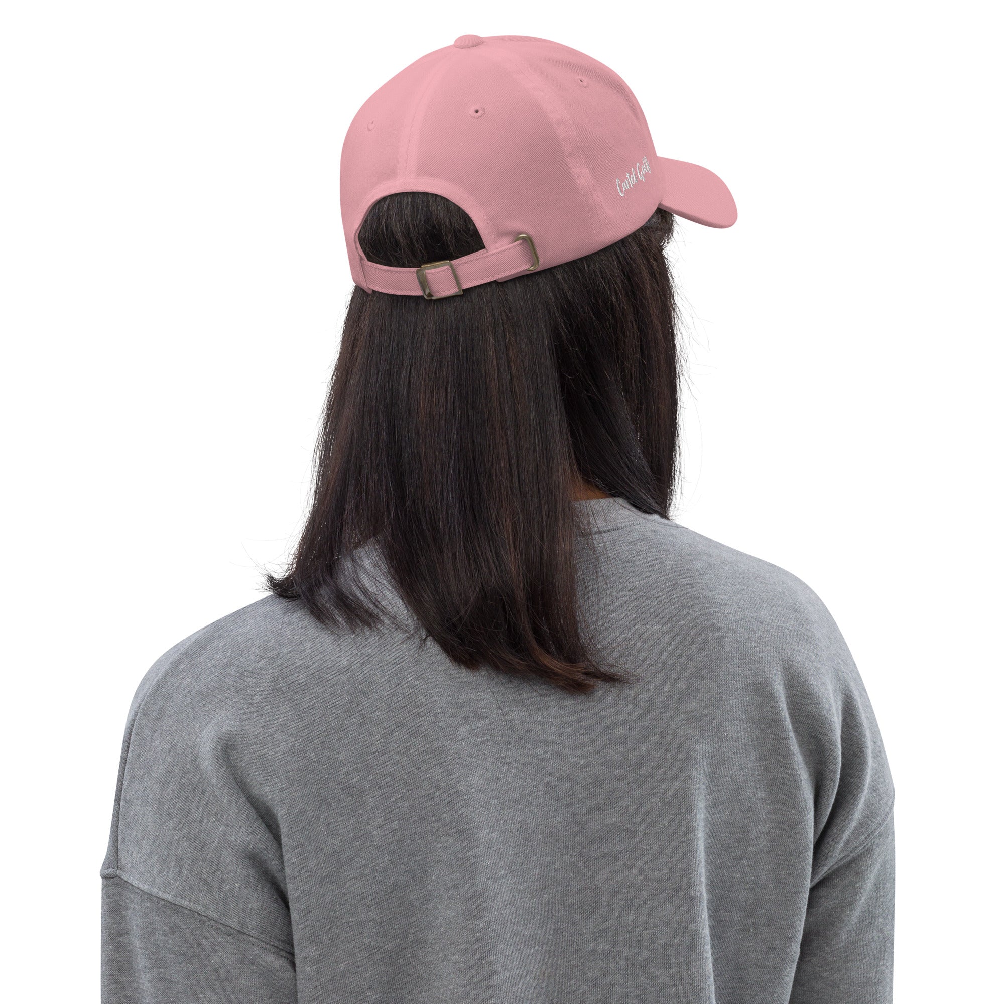 Dad hat "Breast Cancer Awarness"