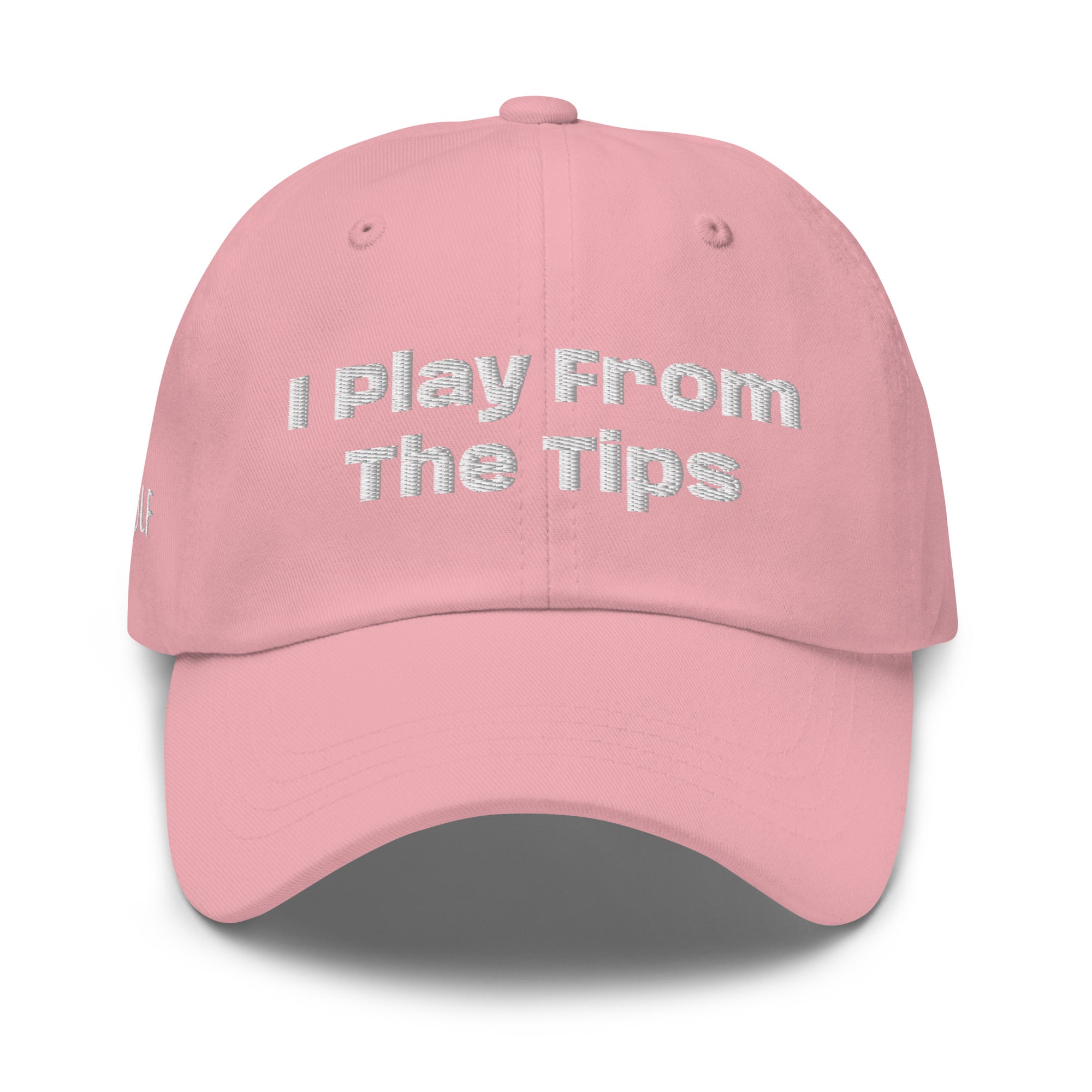 Dad hat “I play from the Tips”