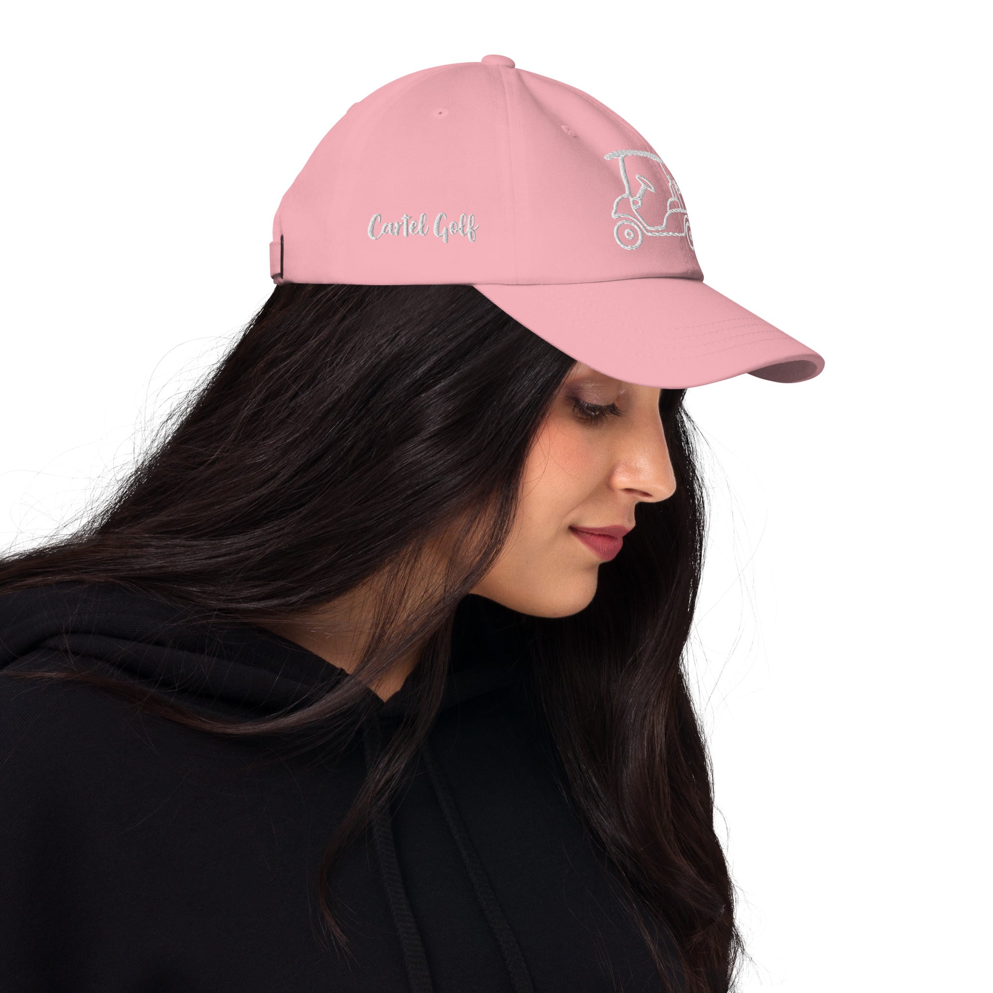 Dad hat "Breast Cancer Awarness"