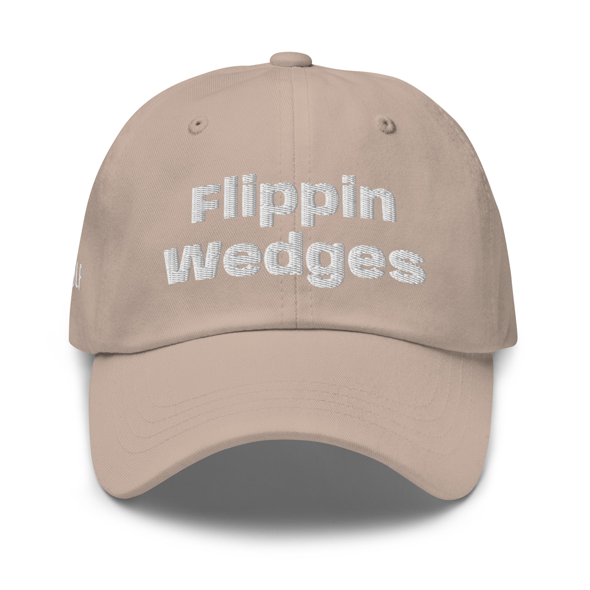 Dad hat “Flippin Wedges”