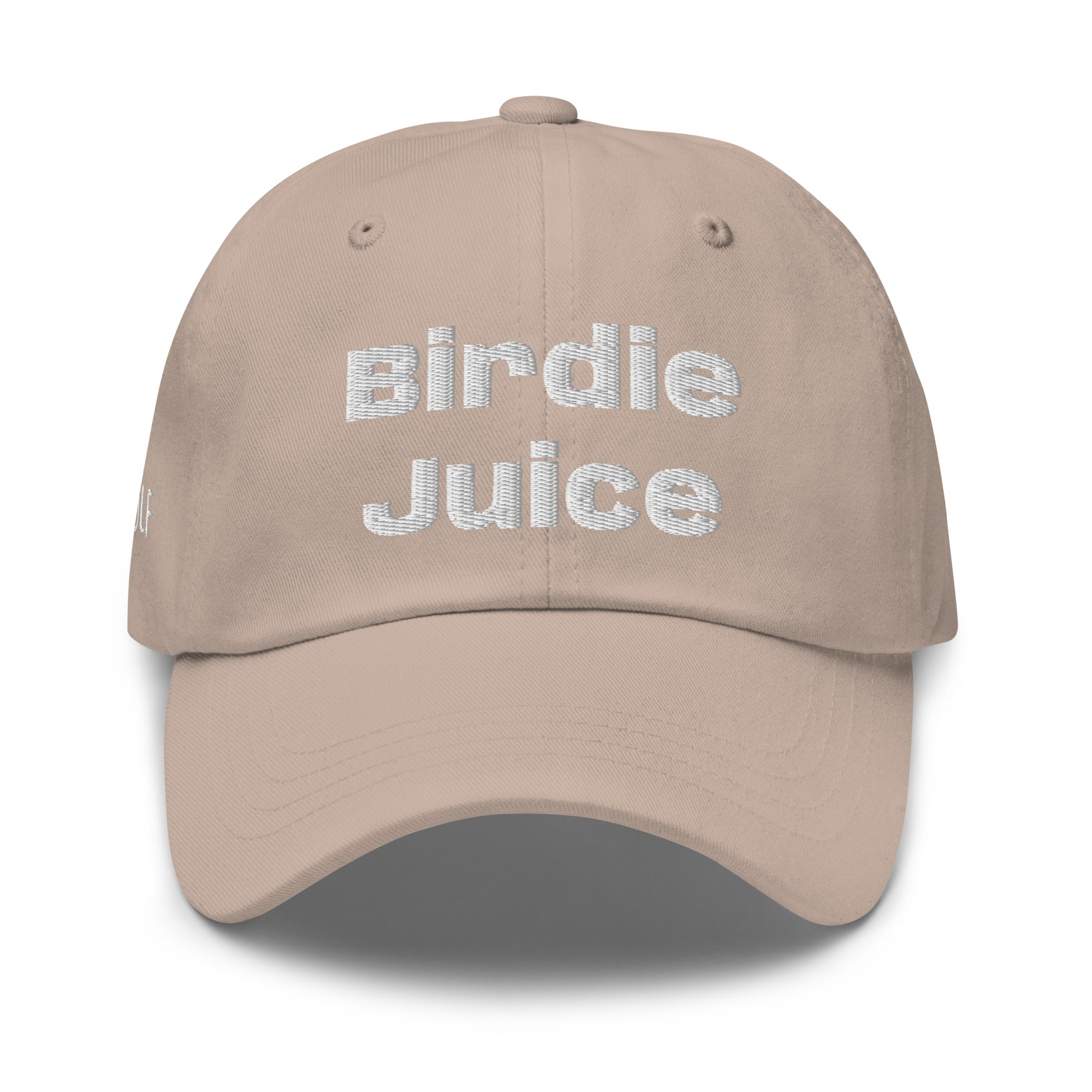 Dad hat "Birdie Juice"