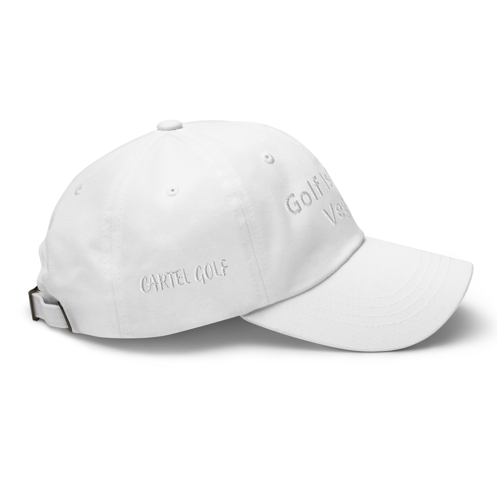 Dad hat “Vegan”