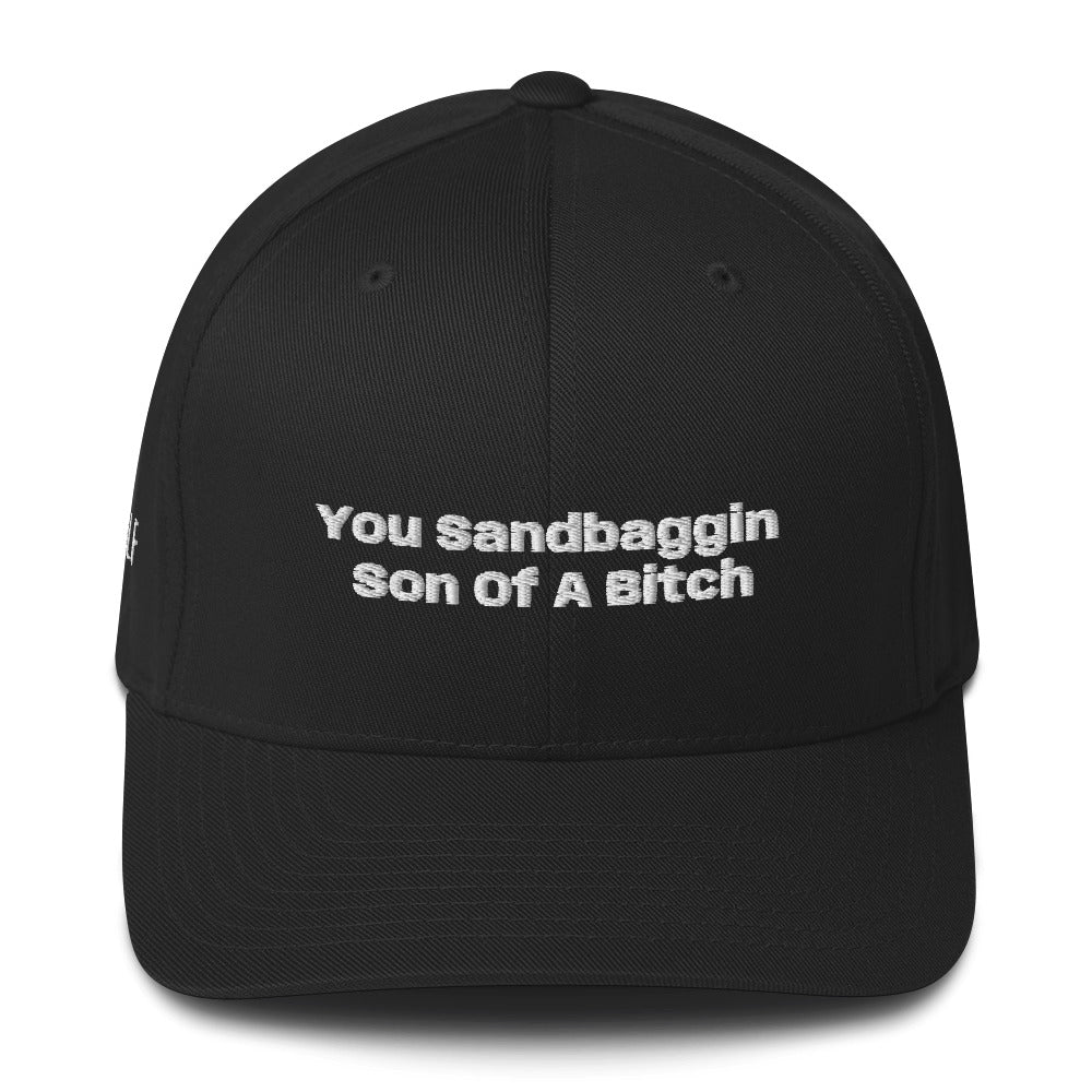 Structured Twill Cap “You Sandbaggin”