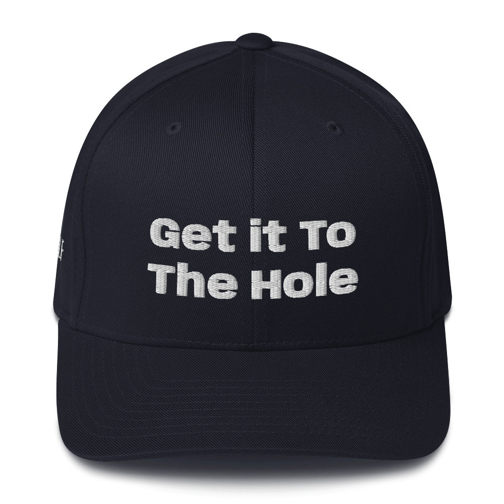 Structured Twill Cap "Get it to the Hole"