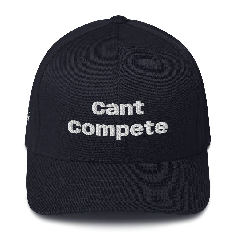 Structured Twill Cap "Cant Compete"