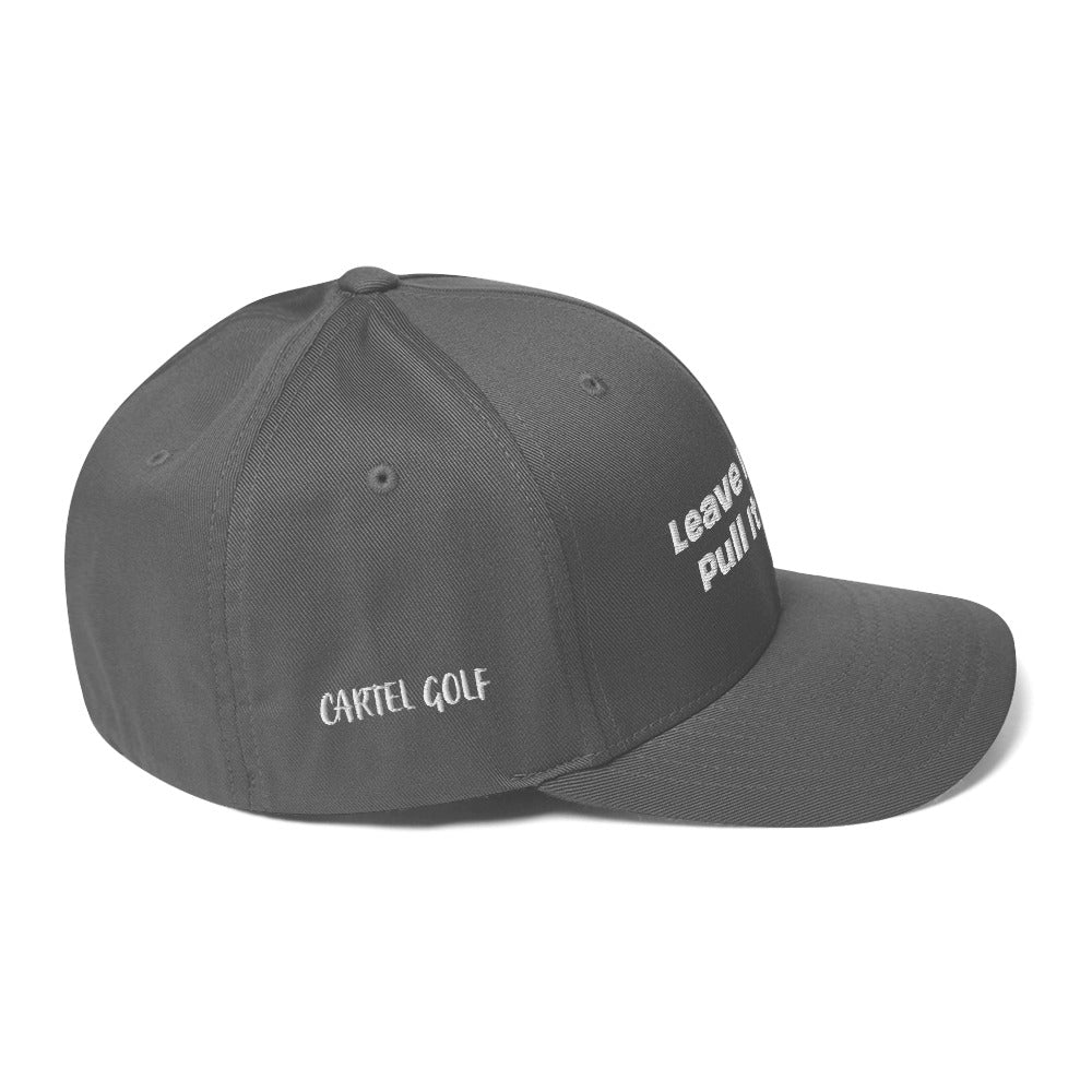 Structured Twill Cap “Leave it in or pull it Out?”