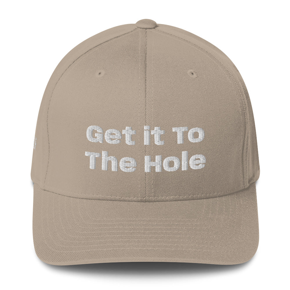 Structured Twill Cap "Get it to the Hole"